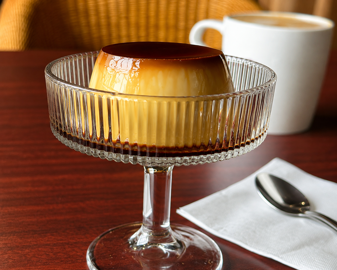 Flanc caramel au whiskey Kavalan