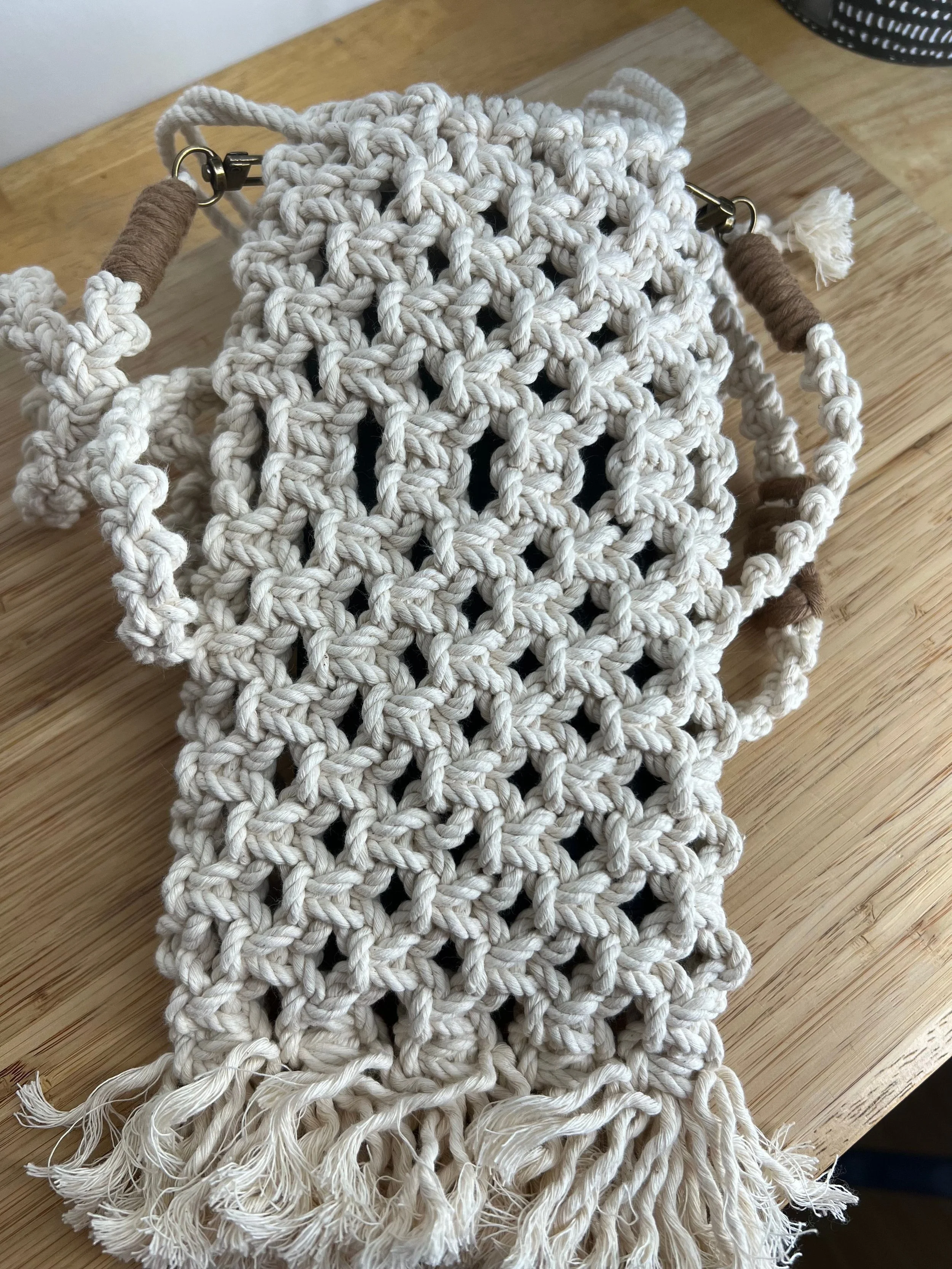 Macramé Cell Phone Crossbody Bag Workshop