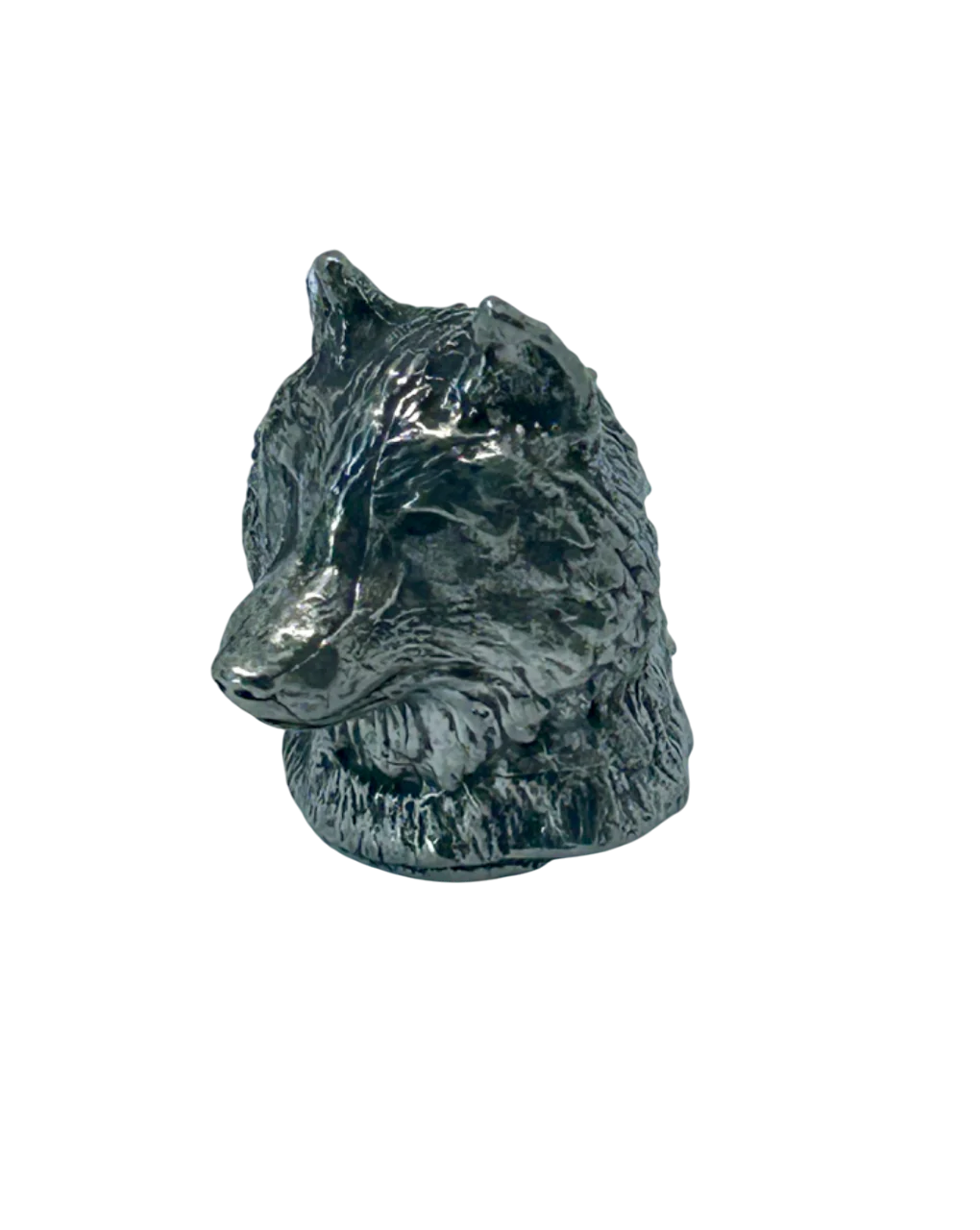 Wolf Head Tire Stem Valve Caps