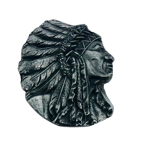 Geronimo Indian Motorcycle Medallion