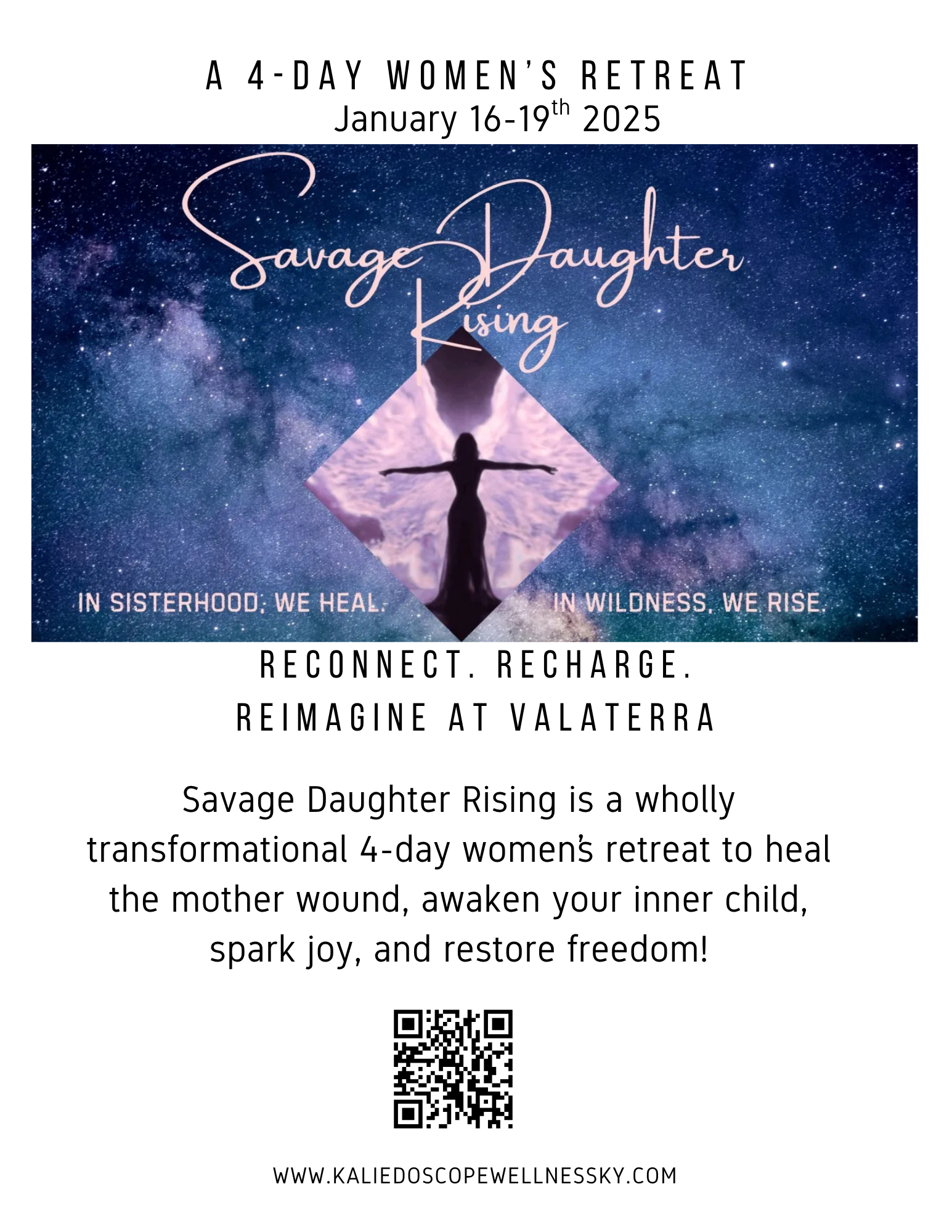 Savage Daughter Rising Retreat