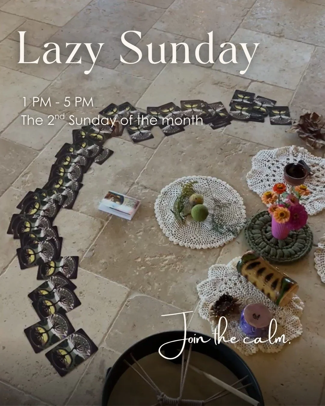 Ease into Sunday the Valaterra way &mdash; slow, soulful, and full of fall color.

The weekend of the 9th,  unwind with:
🪘 A grounding drumming circle
🧘♀️ Restorative yoga under the trees
🌾 A playful wander maze with hidden fall treasures

Let the