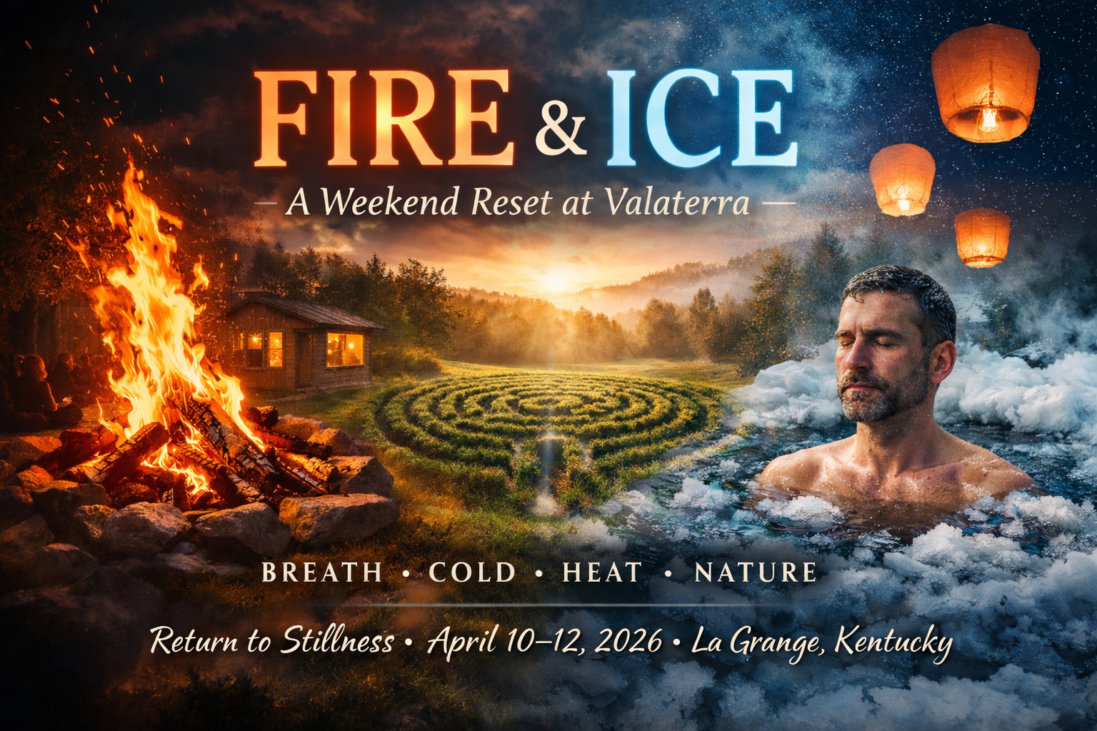 Fire &amp; Ice Weekend Retreat