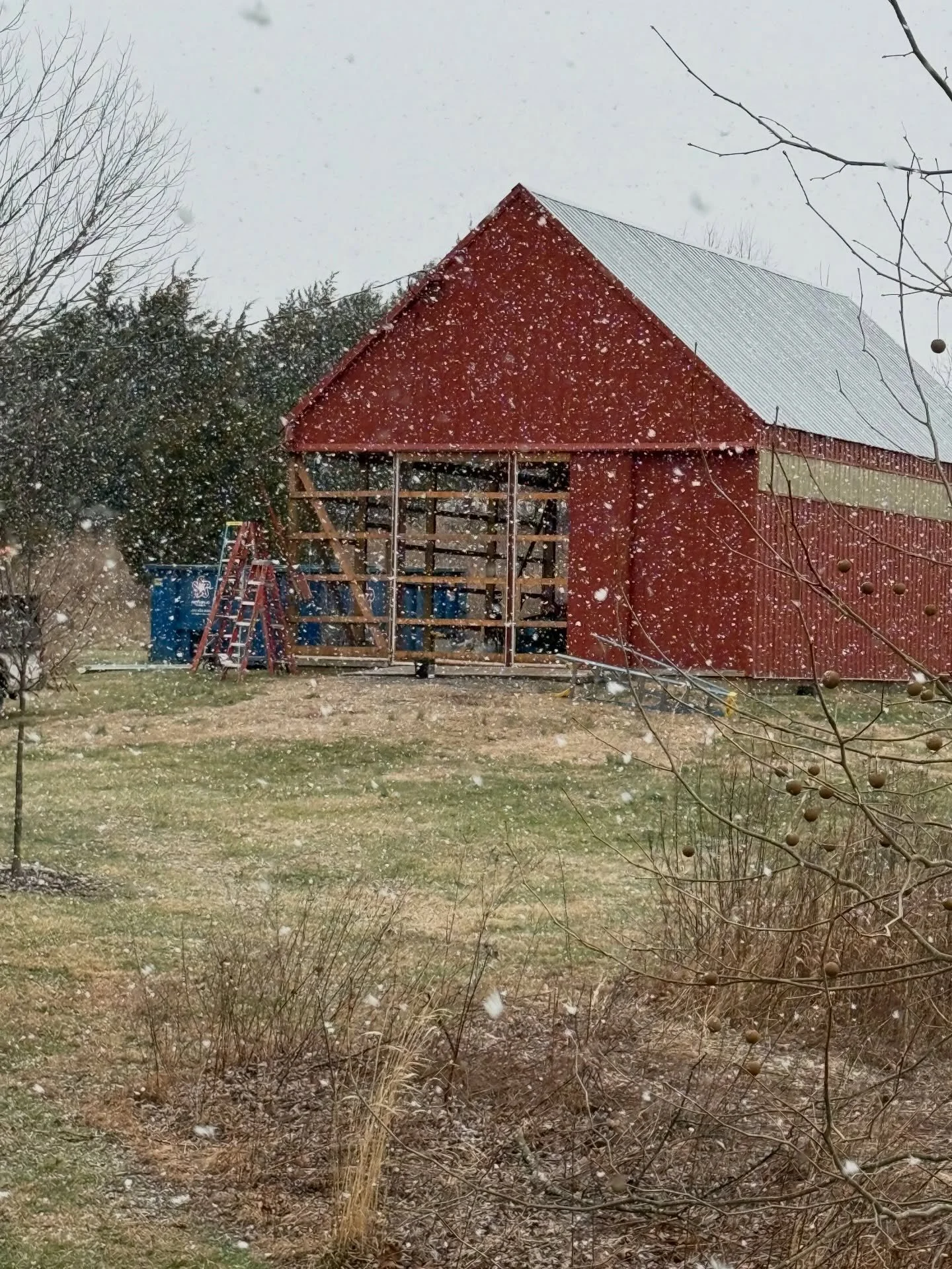 What was once a barn is becoming something entirely new! We&rsquo;re transforming it into a pavilion designed for connection, gathering, and shared experiences.

Swipe through to see the transformation take shape!