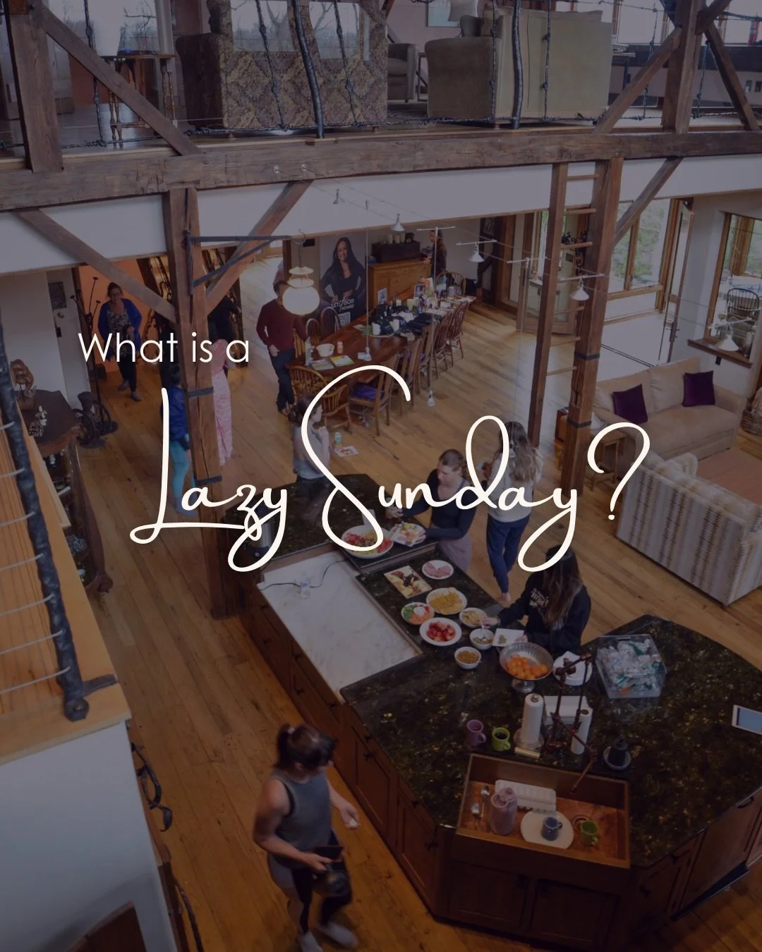 Ever wonder what a Lazy Sunday looks like?

Come see for yourself! Our very first Lazy Sunday to take place in the spring time is here and we have loads of fun + relaxation planned for you. Tickets are at the link in bio to claim your spot!