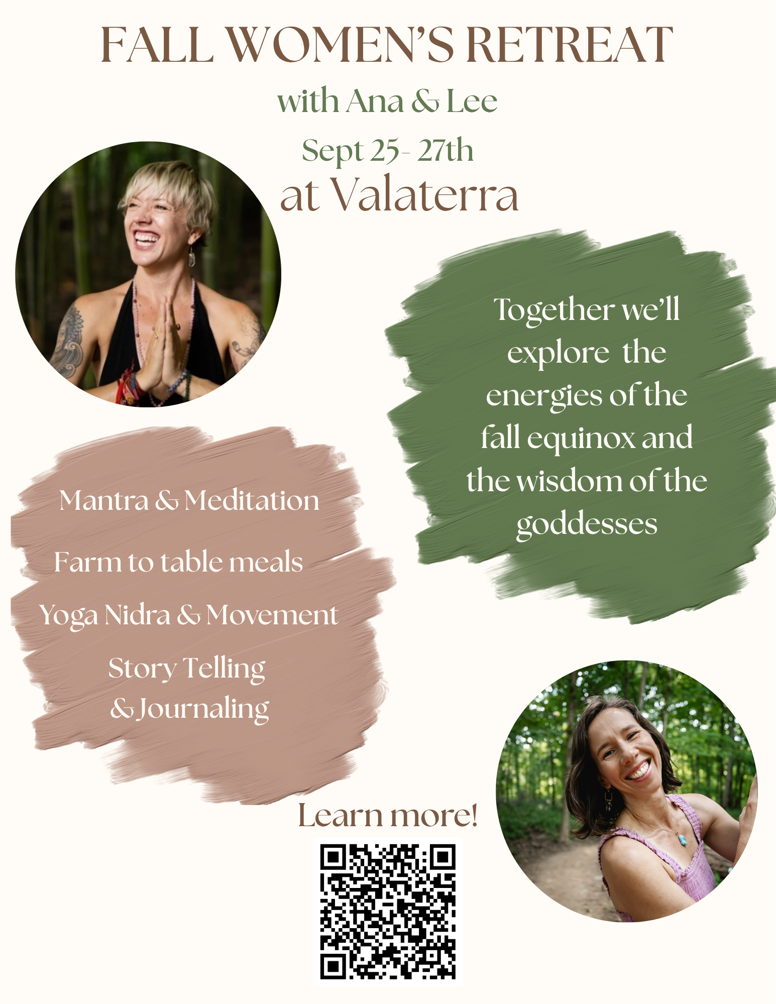 Fall Women’s Retreat: Connect to the Goddess Within