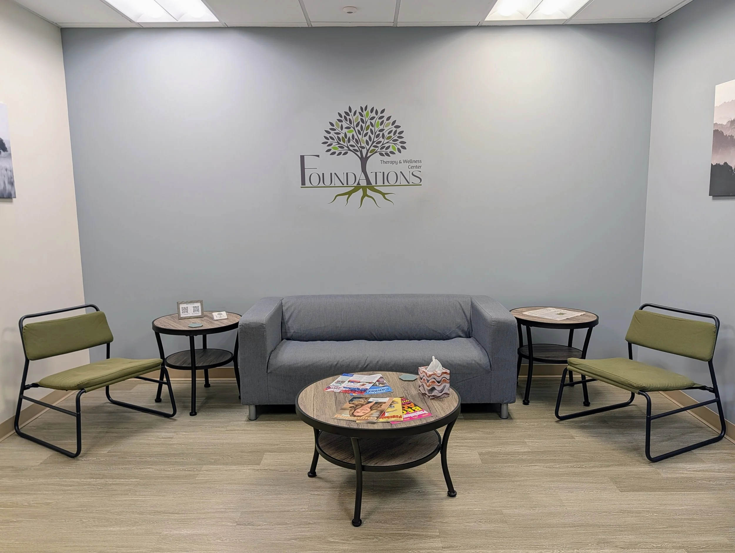 client waiting room