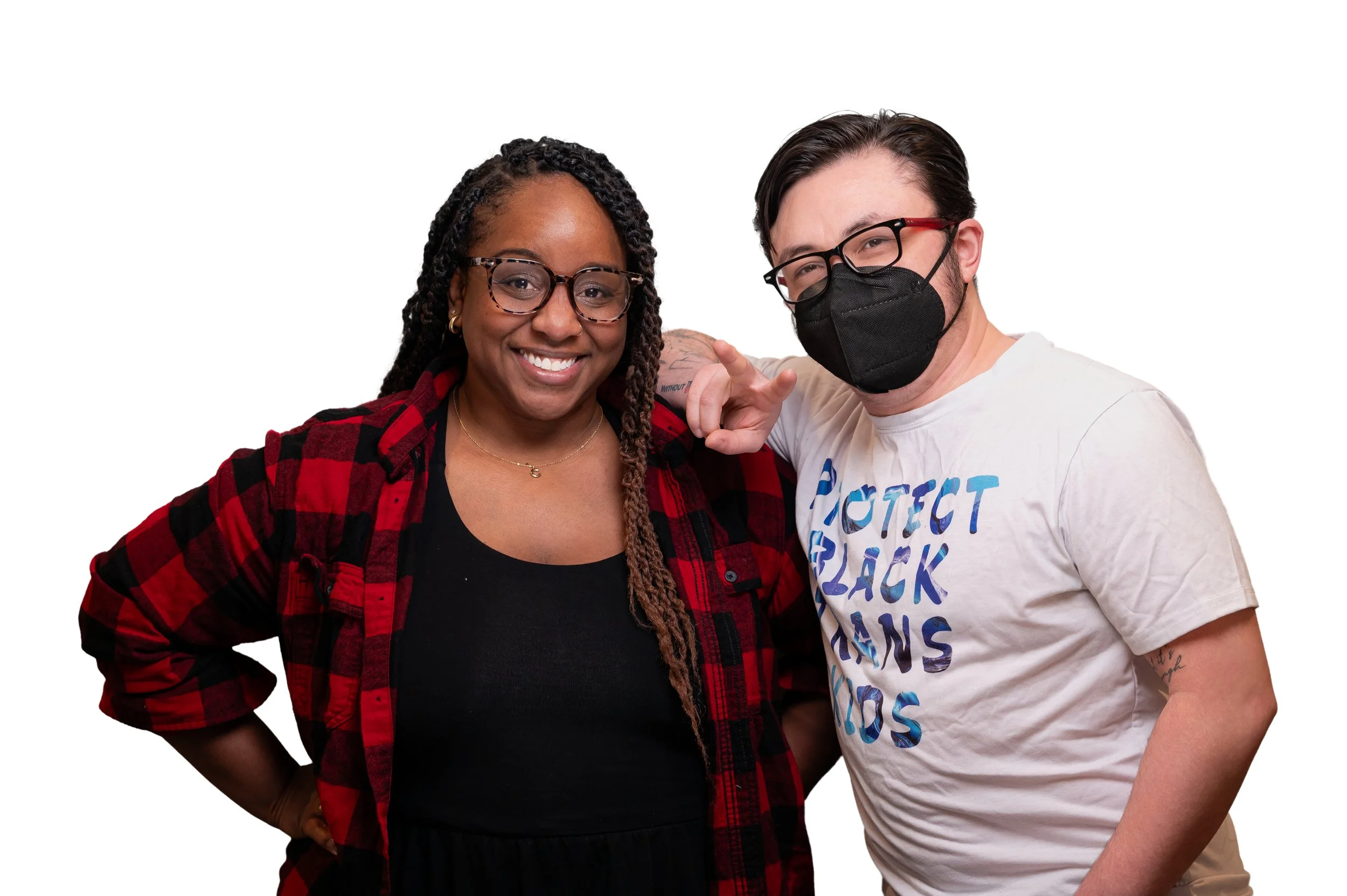 Mateo and Clyanna of Lightbourn Doula Care (picture by the Green Photograph)