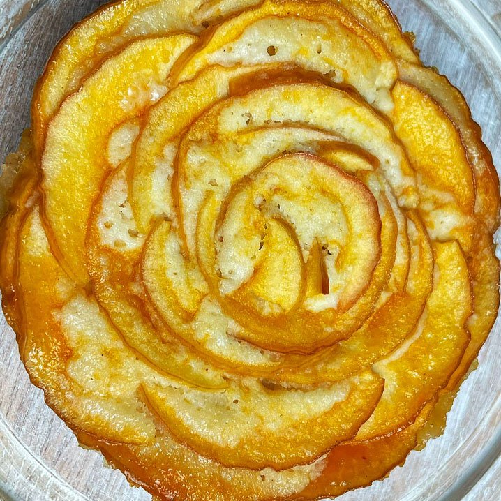Apple Frangipani Tart