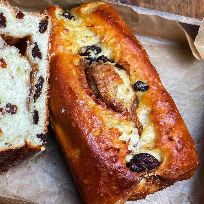 Cinnamon Raisin Mini Loaf