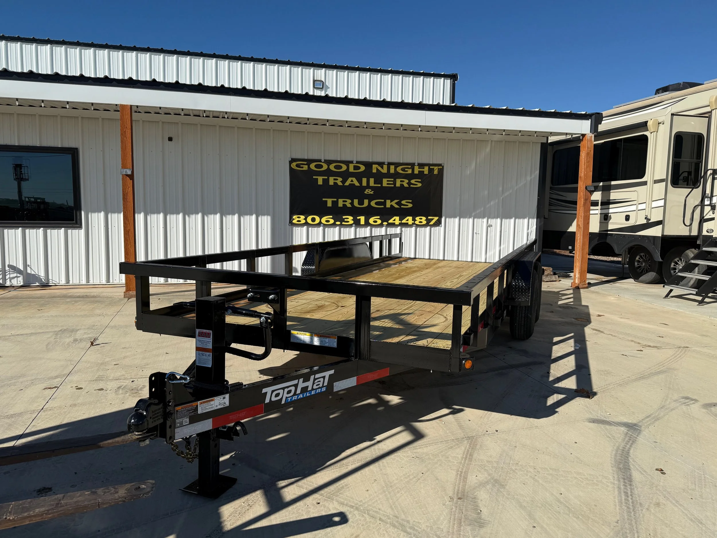 20FT X 83IN, 14K - HEAVY DUTY EQUIPMENT TRAILER
2 FT DOVE REAR RAMPS N258782 - $6,286.00