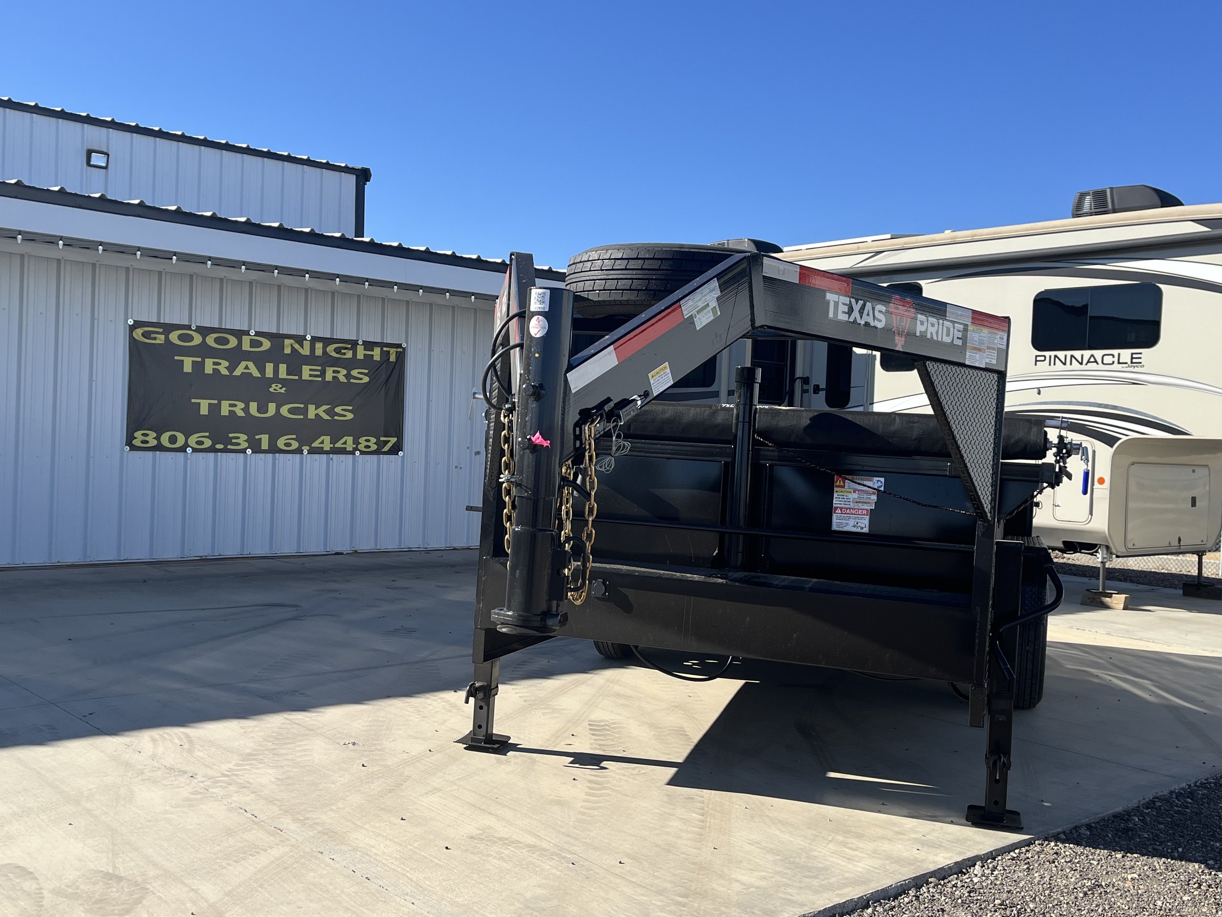 2026, TEXAS PRIDE, DUMP, 16FT X 82IN , 16 FT GOOSENECK 14 K TARP RAMPS SPARE B083972 - $9,986.00