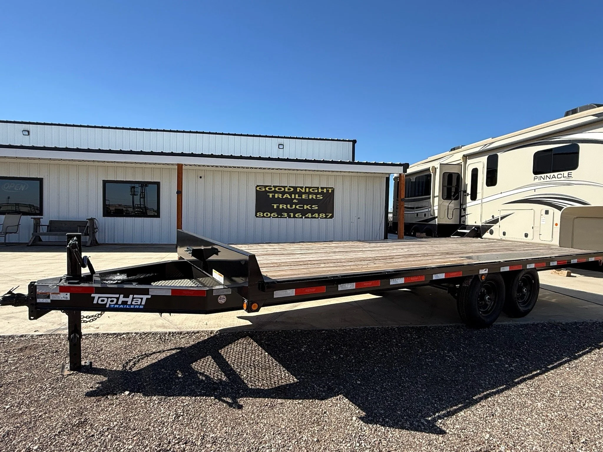 20FT X 96IN, 14K - DECK OVER WITH REAR RAMPS N254200 - 2025 Top Hat - $7,986.00