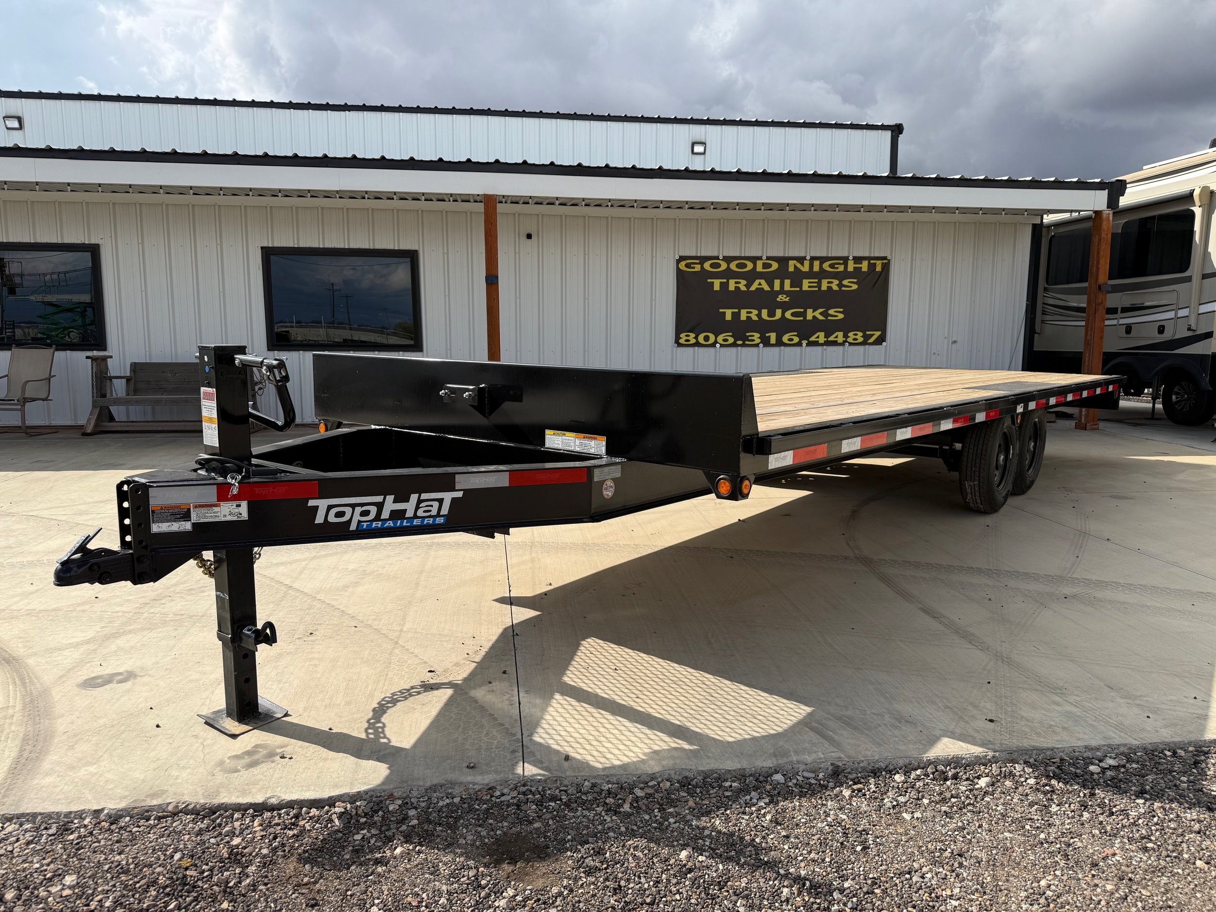 24FT X 102IN, 14K - BUMPER PULL DECK OVER 2 7K AXLES N250339 - $7,986.00