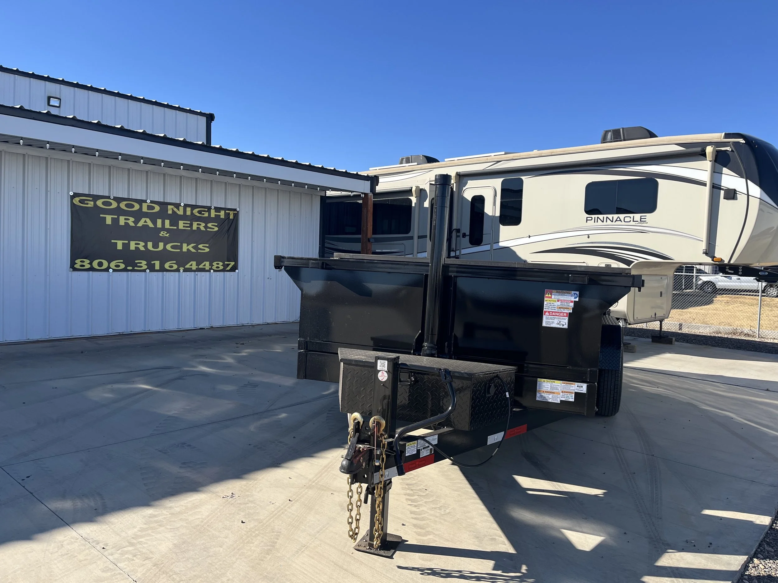 2026, TEXAS PRIDE, DUMP, 16FT X 83IN, 16K, 16 FT BUMPER PULL 16K GVW 14 PLY 3/16 FLOOR B083968 - $9,986.00