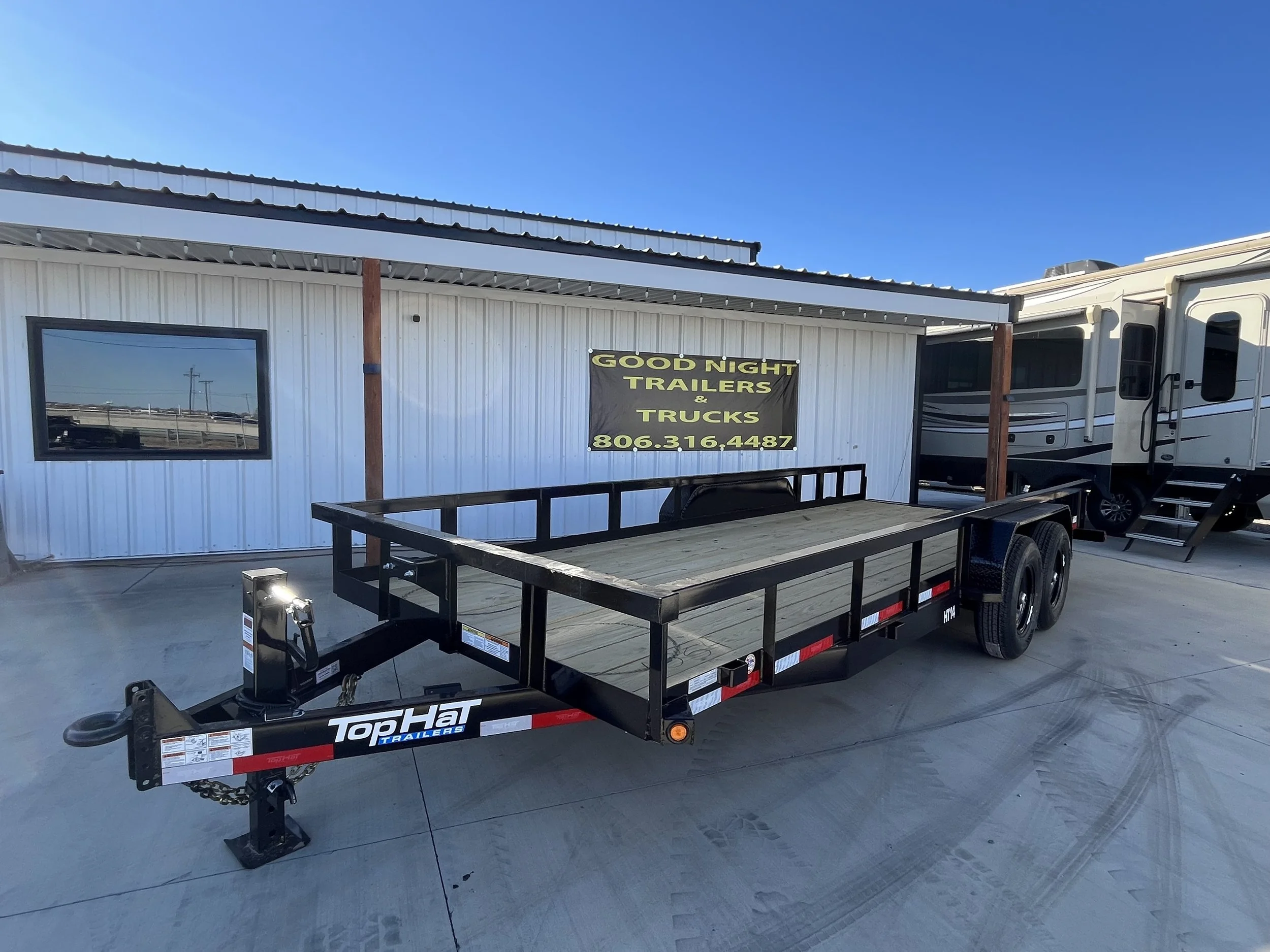 2026, TOPHAT, EQUIPMENT, 20FT X 83IN, 14K LOWBOY SQ TUBE RAILS REAR RAMPS N260554 - $6,286.00