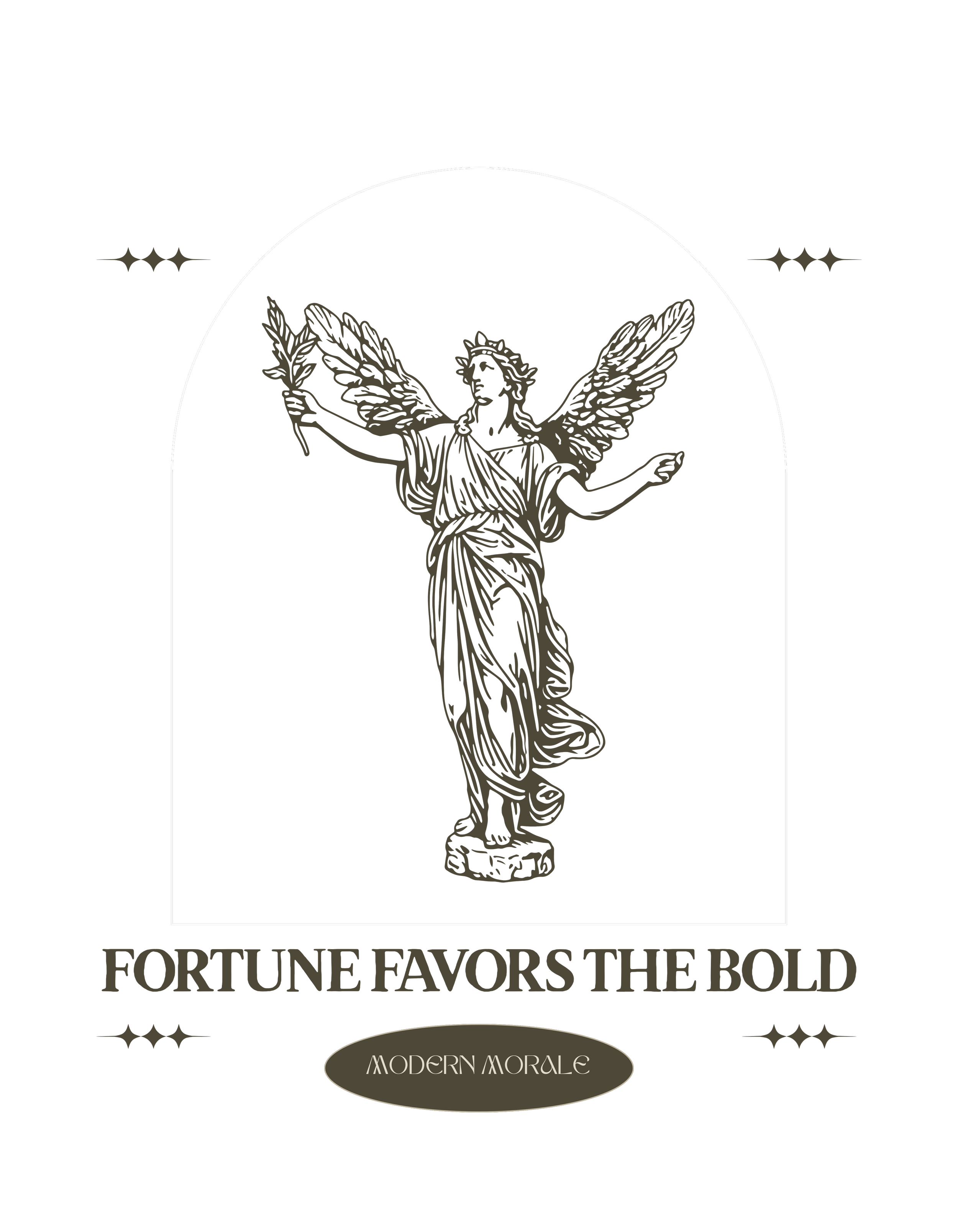 Fortune Favors the Bold UNISEX Tee