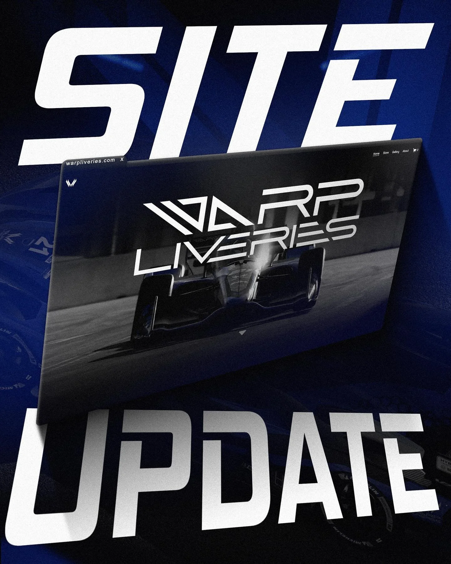 warpliveries.com has just had a major refresh in preparation for more additions and announcements coming soon&hellip; 👀
