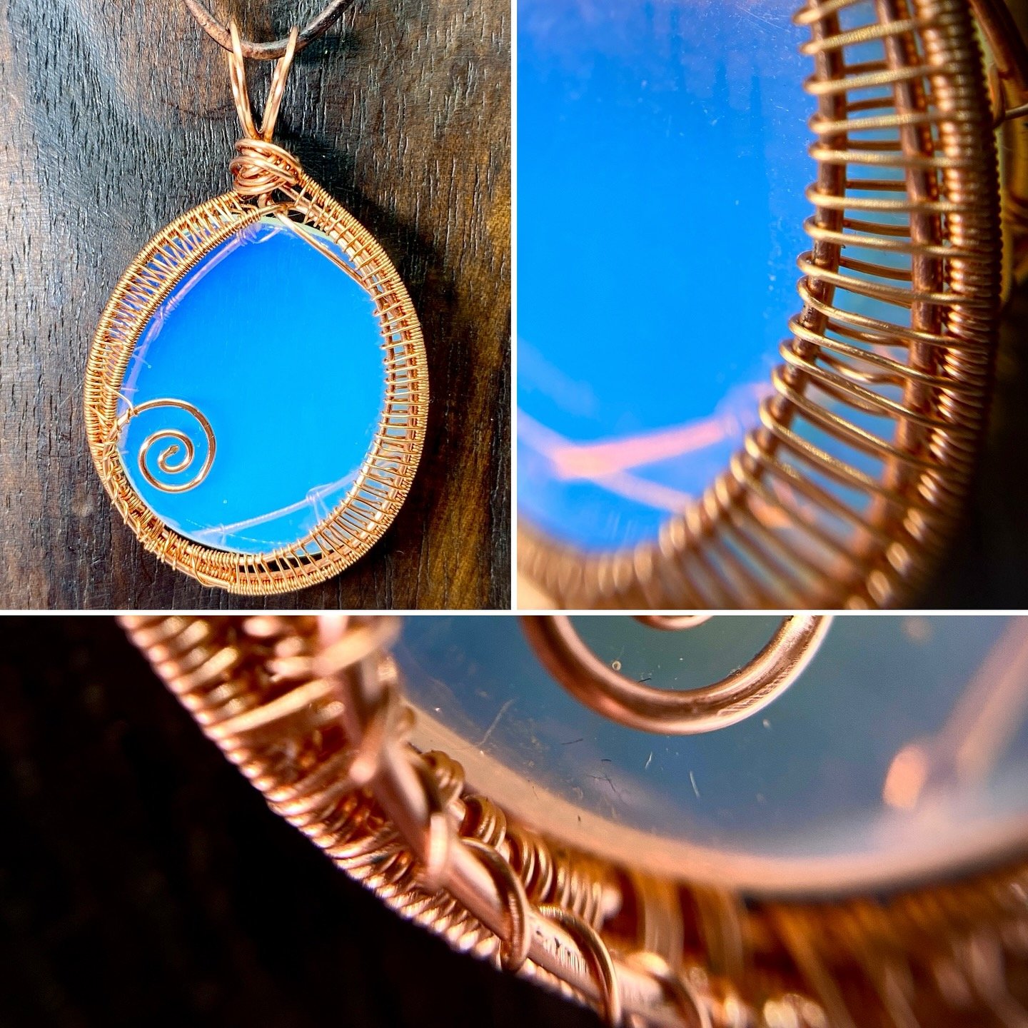 Some #opalite pieces about to drop in the new shop! The site is still under construction, but the grand opening announcement is coming soon so keep your eyes peeled if you want the first shot at these bad boys. 

#copper #jewelry #wirewrap #art #paga