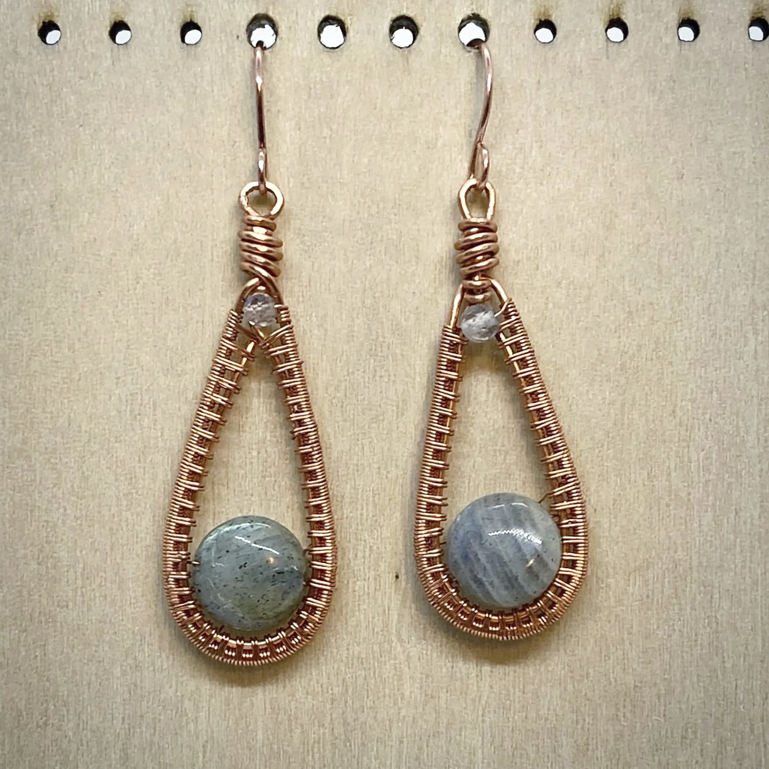 Labradorite Earrings