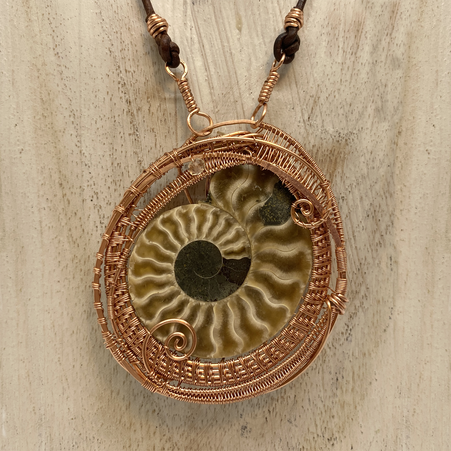 Ammonite Necklace