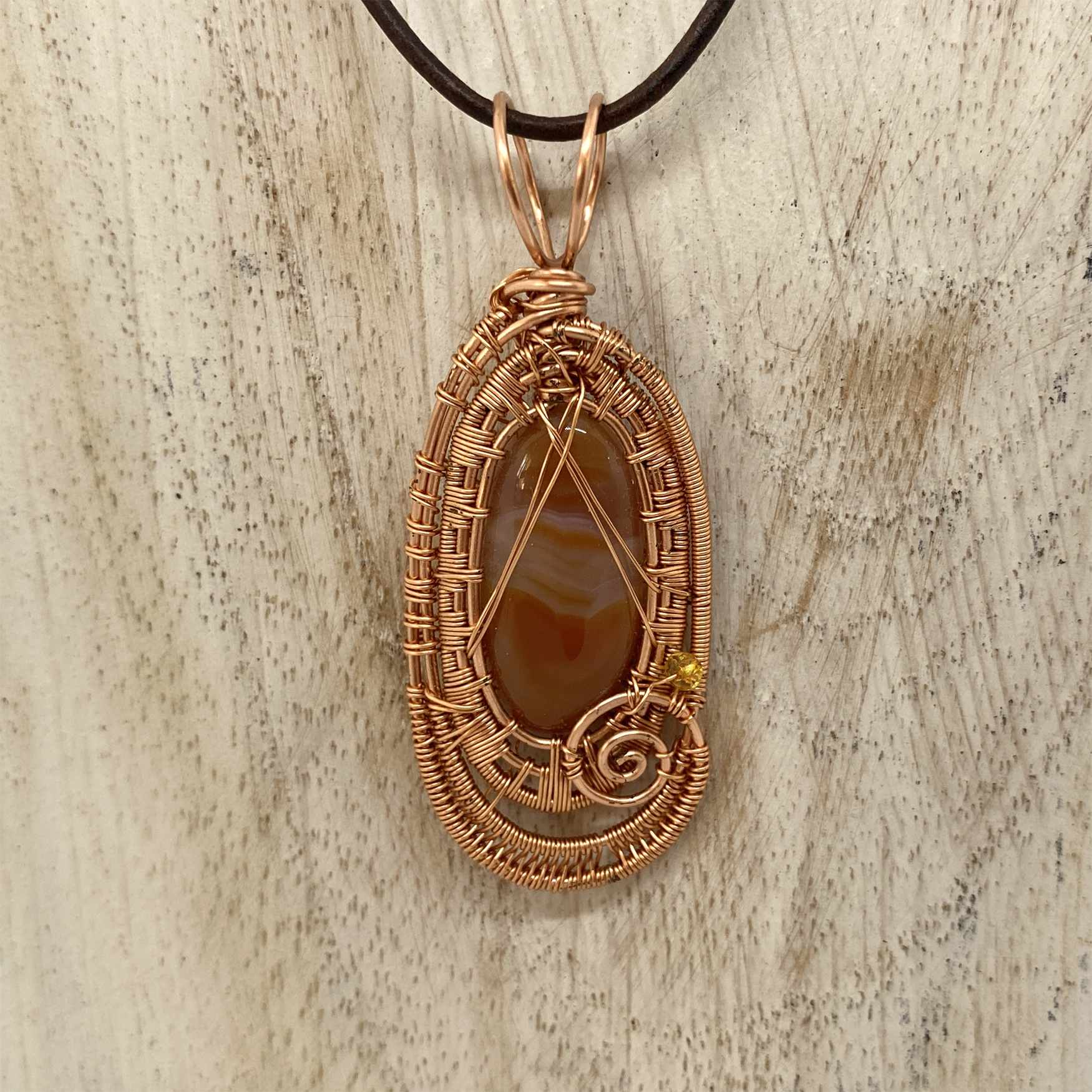 Carnelian in Copper