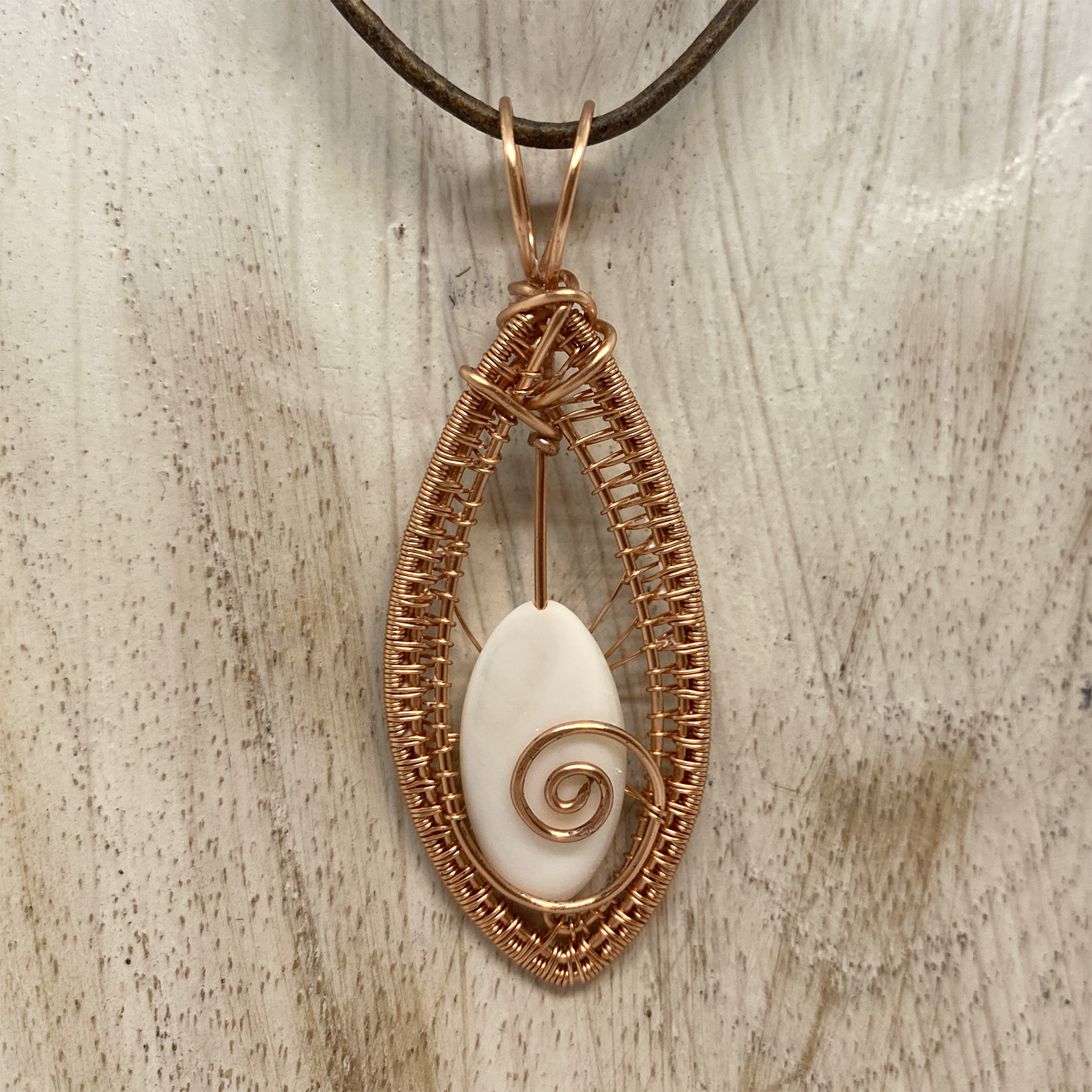 Mother of Pearl in Copper