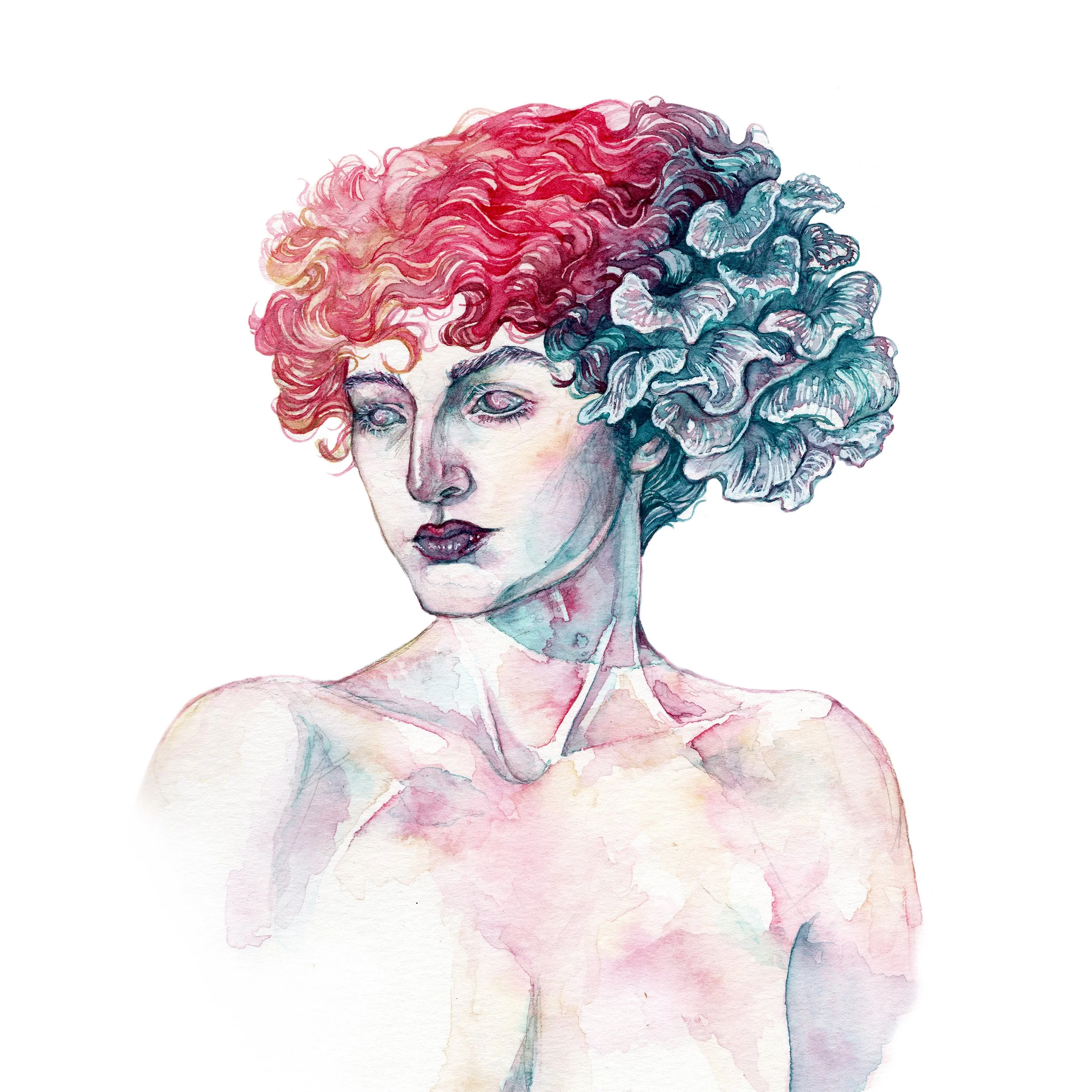 5x7" Watercolor Commission