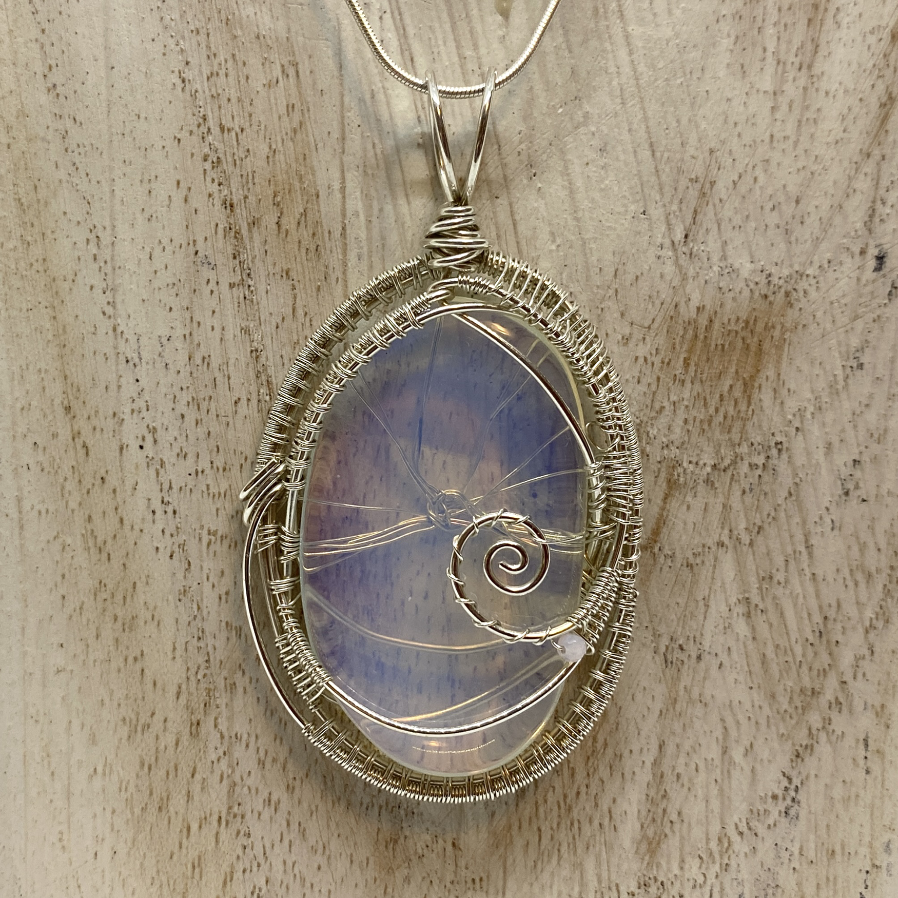 Opalite in Sterling Silver