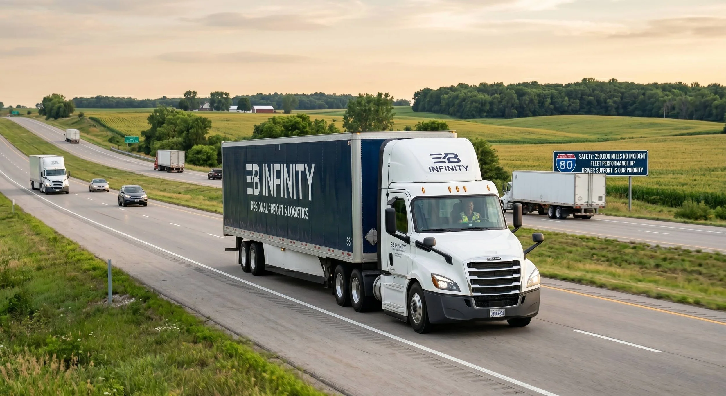 EB Infinity Strengthens Fleet Performance Through Safety, Driver Support, and Reliable Operations