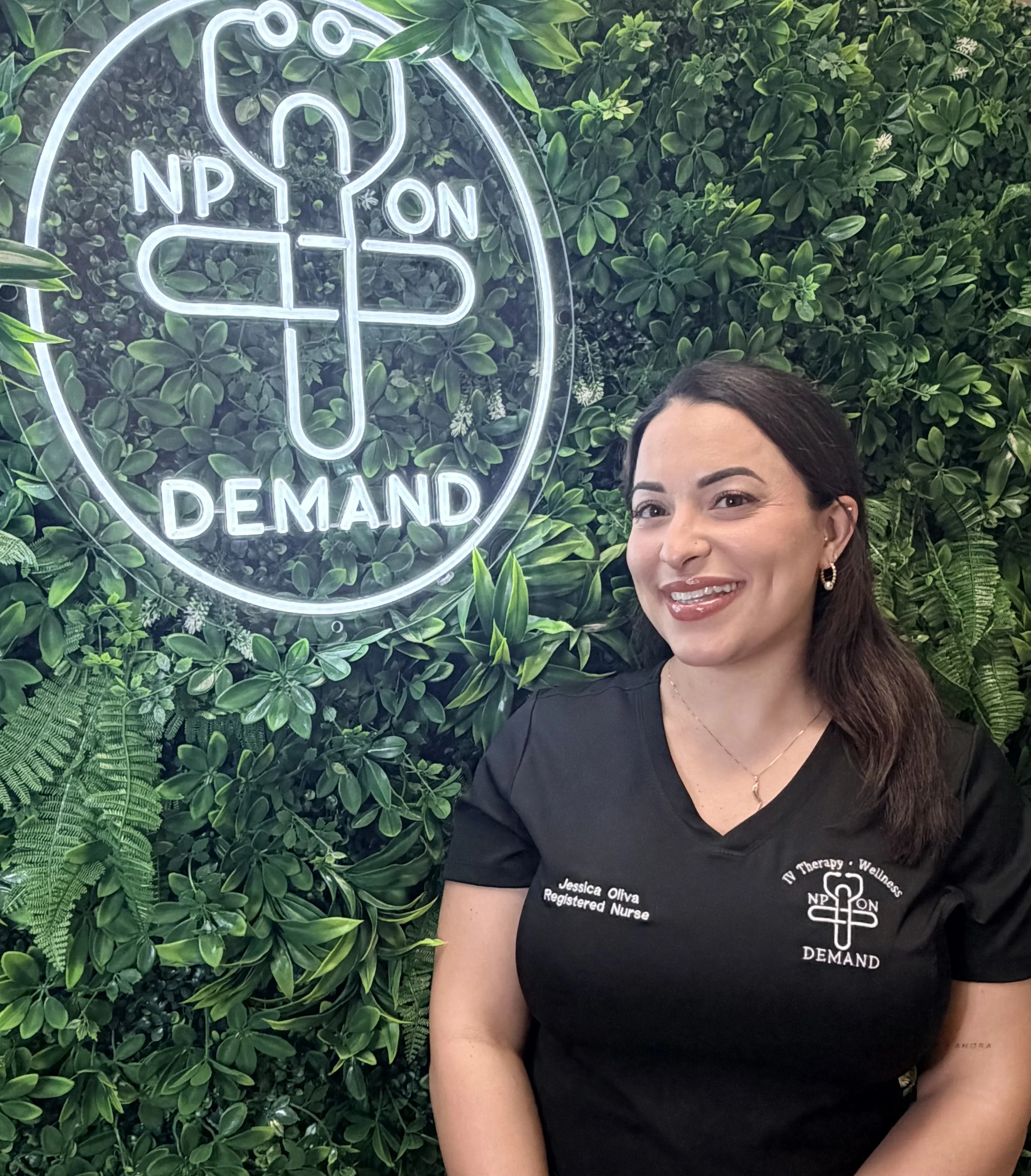 Jessica registered nurse, NP ON DEMAND EMPLOYEE.