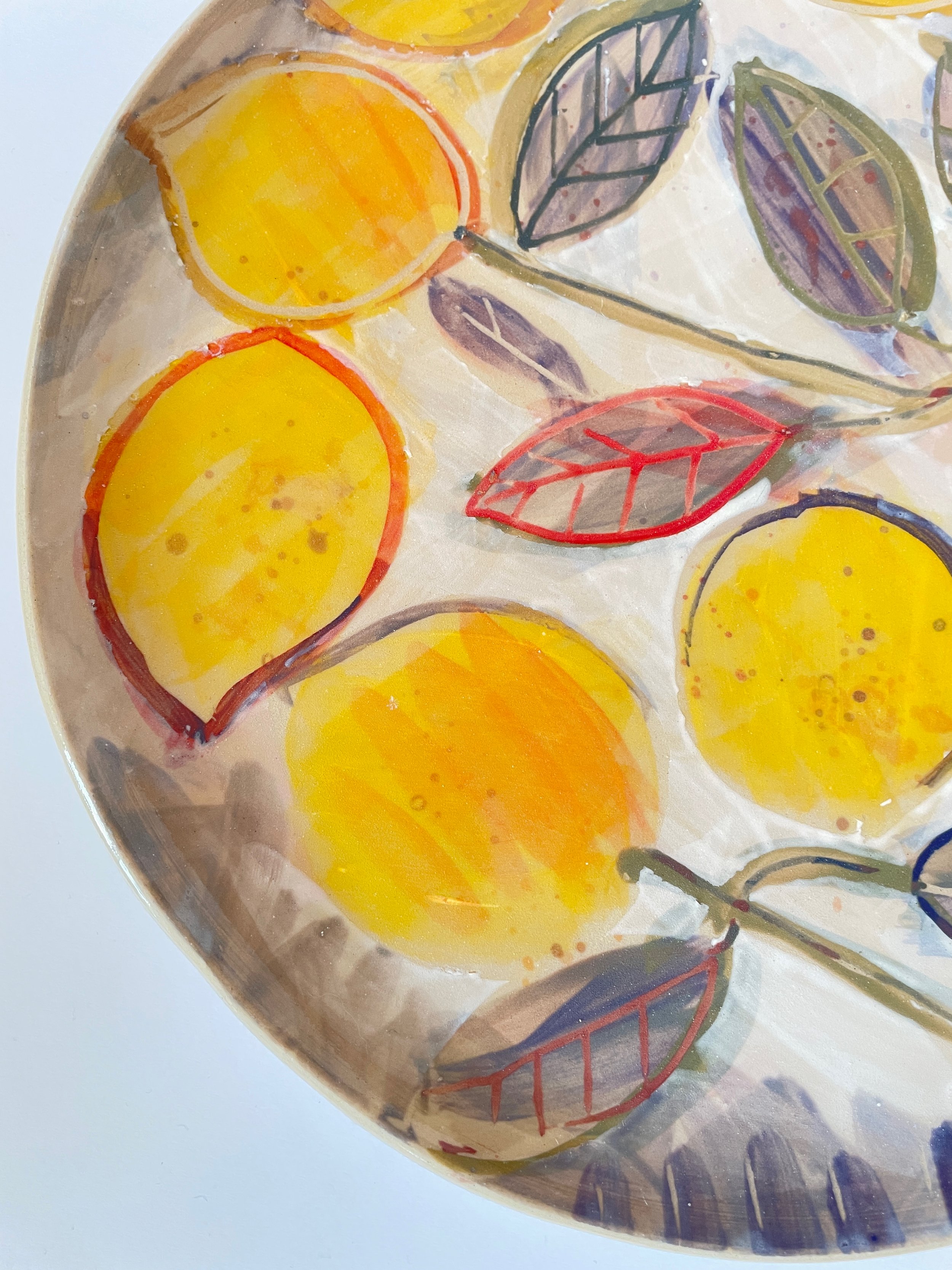 Nelson Clay Week workshop. - Dynamic decorations with underglazes