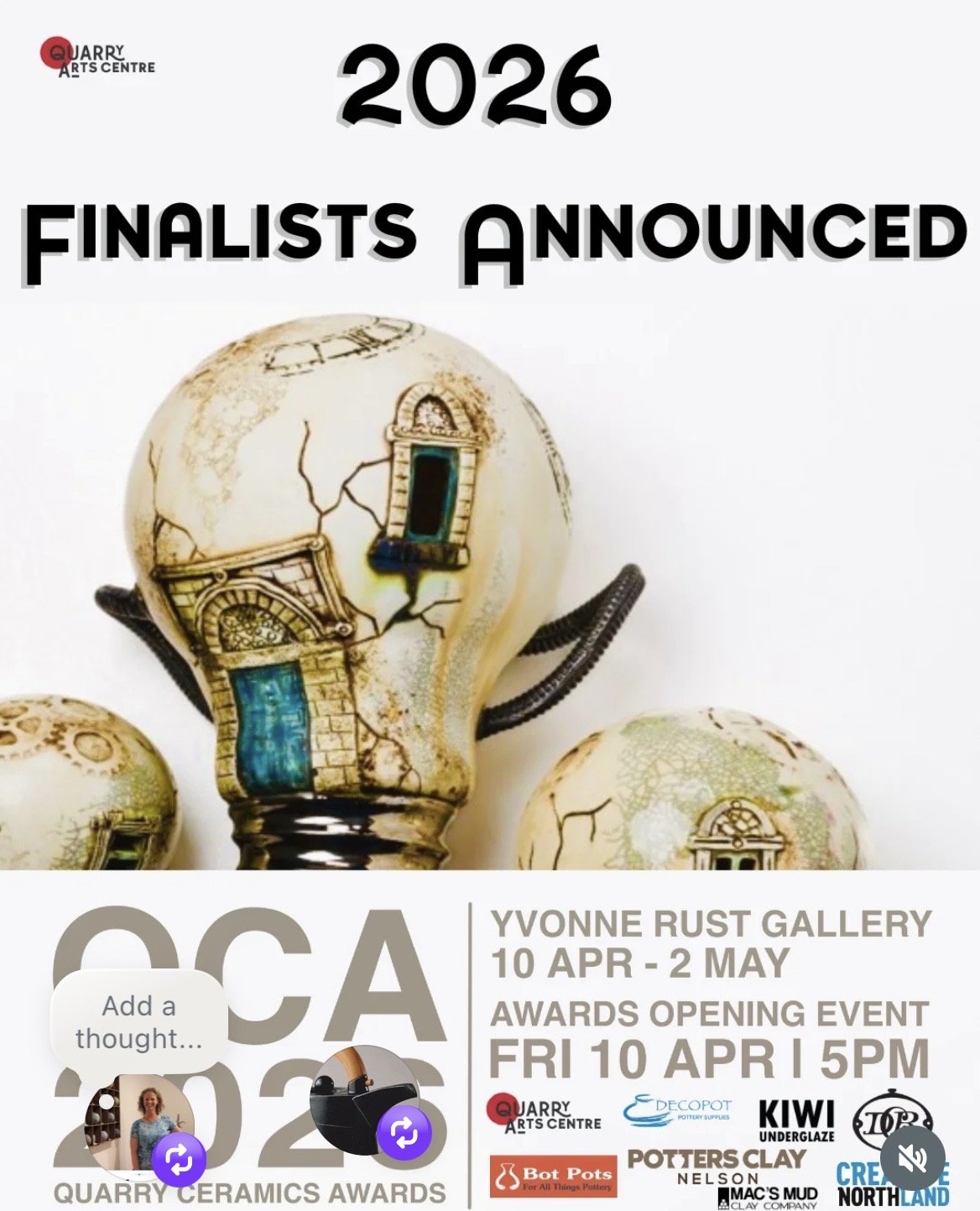 Quarry Ceramics Award