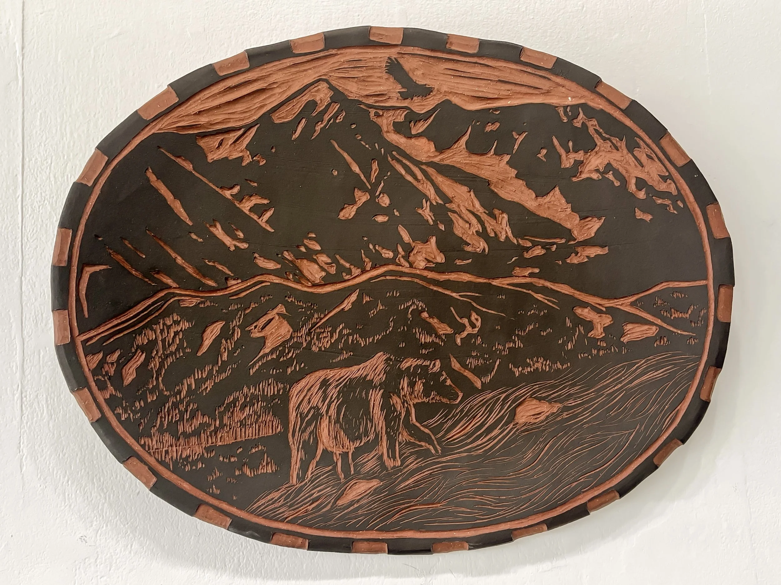 Mountain Bear Scene