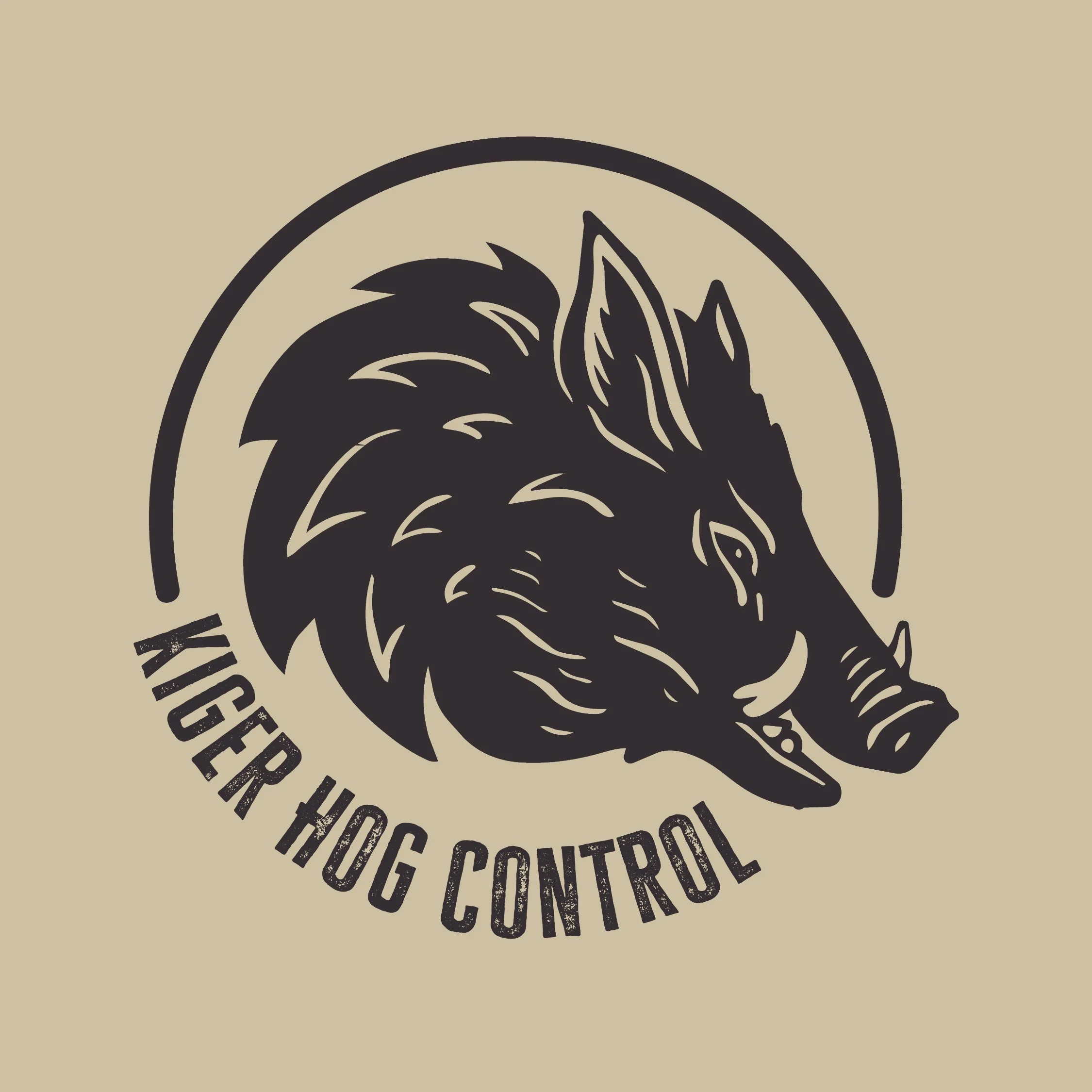 Kiger Hog Control 
Logo Design 2