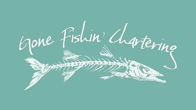Gone Fishin' Chartering - Mock Company 
Full Logo Design
