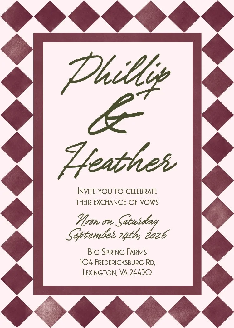 Wedding Invitation Set