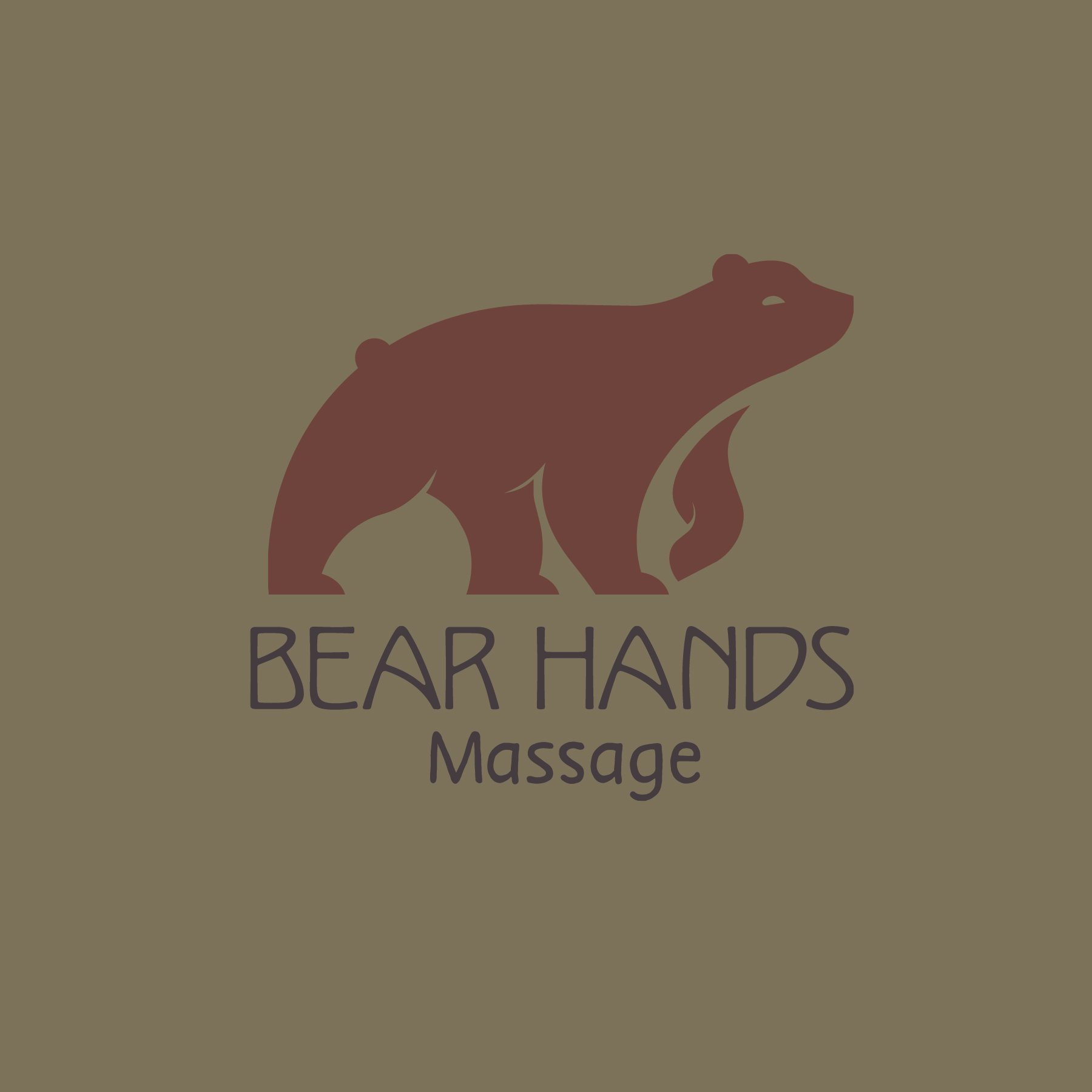 Professional Work - Logo Design 
Client wanted a gentle, natural feel that focused on the bear being the main logo