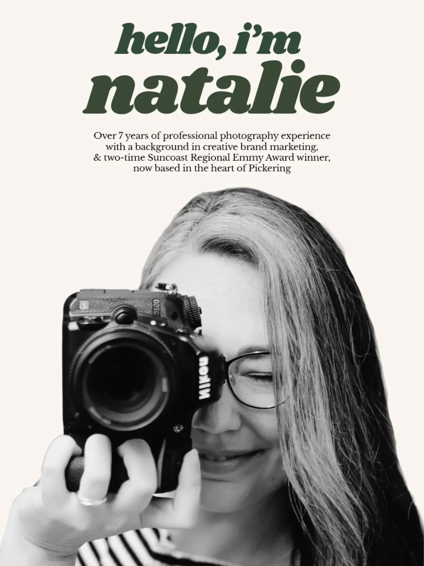 Say cheese! 📸 Thanks for joining me on my tiny corner of the internet, I'm Natalie and I like taking pictures. What about you?
