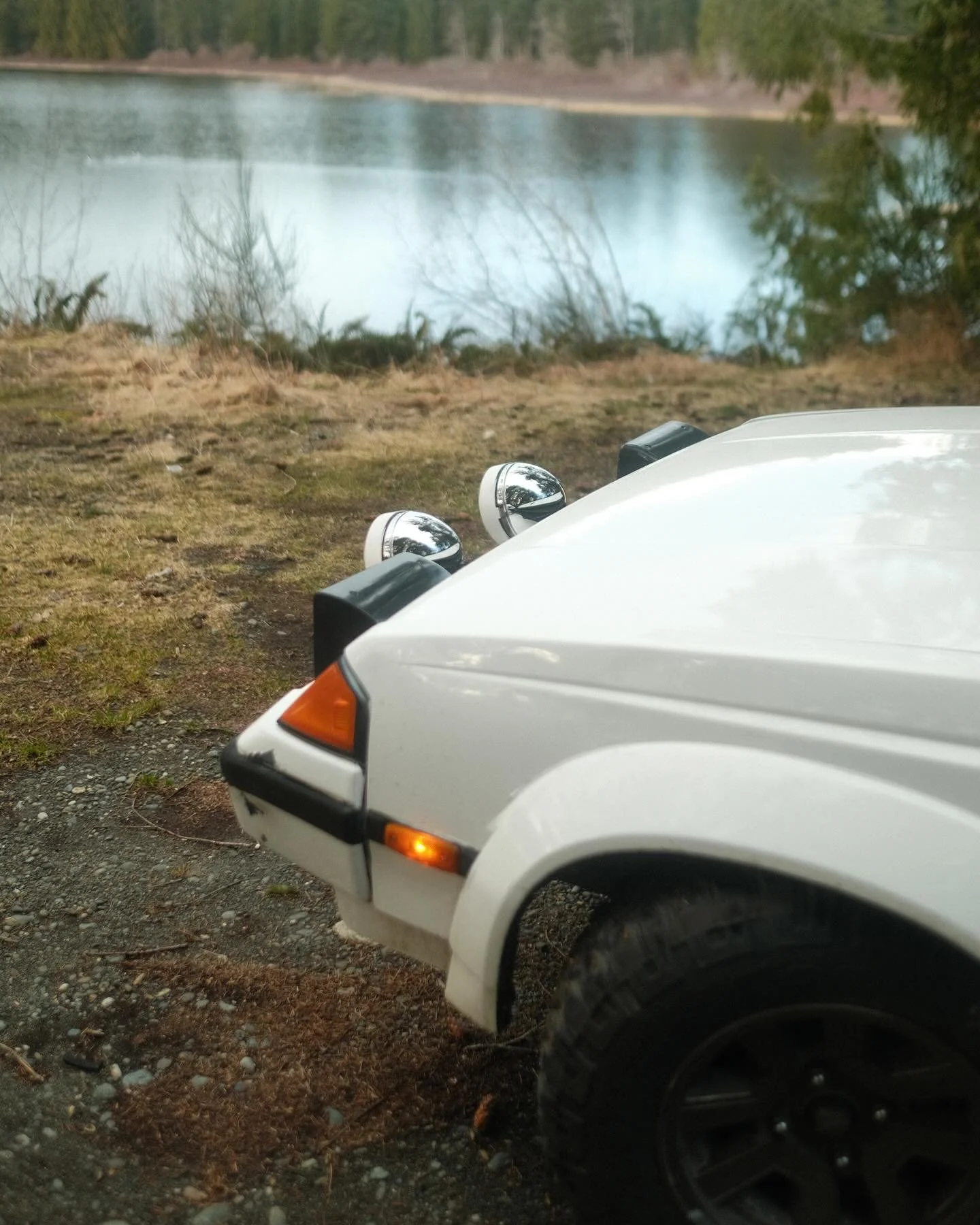 Went for the first long rip with the Celica since ownership. Took the outback like a champ. It smells like an old car and rattles a bit but I wouldn&rsquo;t have it any other way. #toyotacelica #celicagts #80stoyota