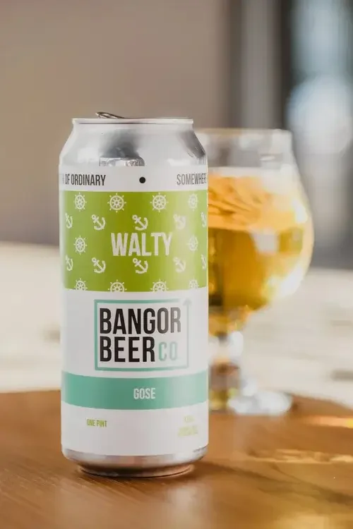  Logo of Walty Bangor Beer Co, featuring a stylized beer mug and the company name in bold letters.