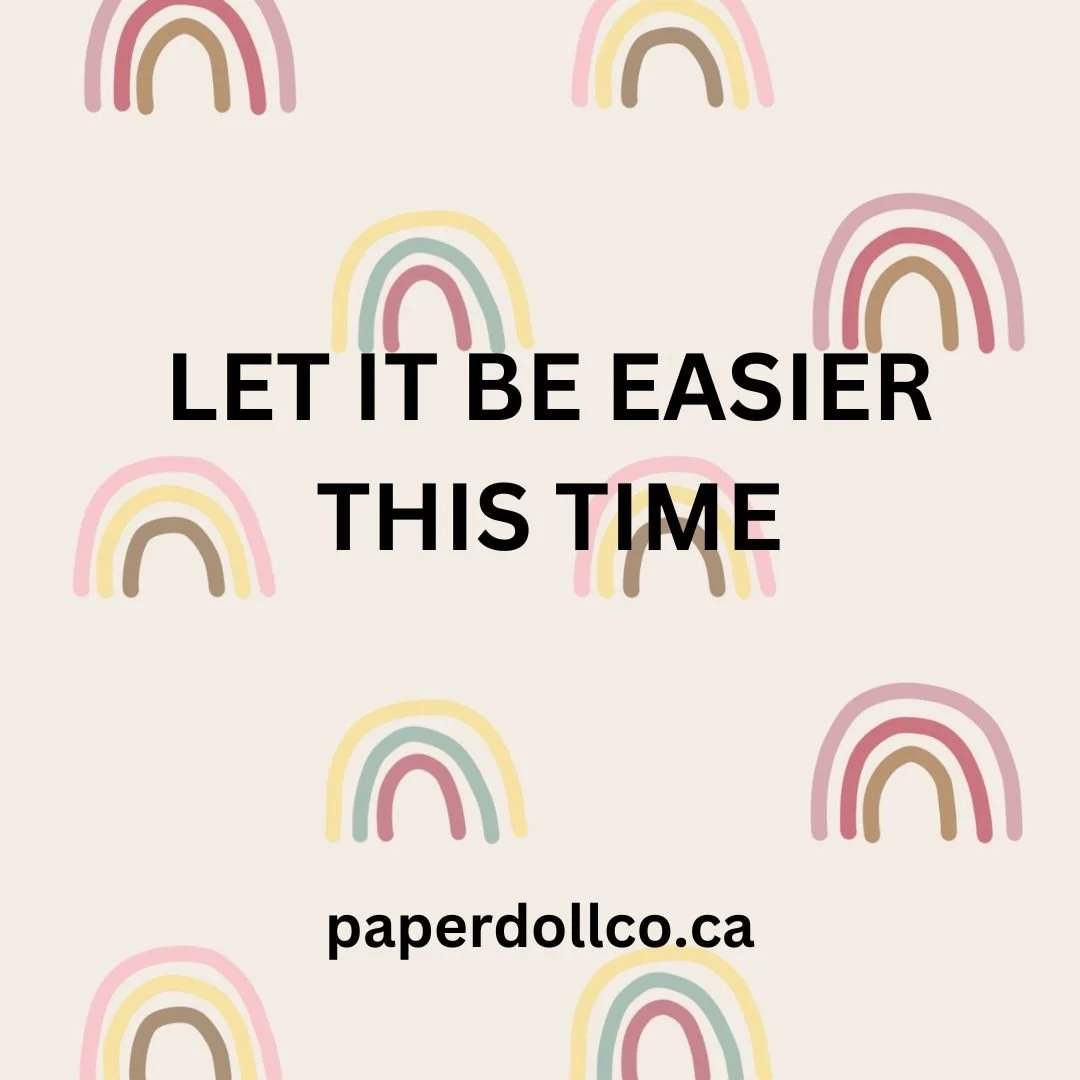 Let It Be Easier This Time