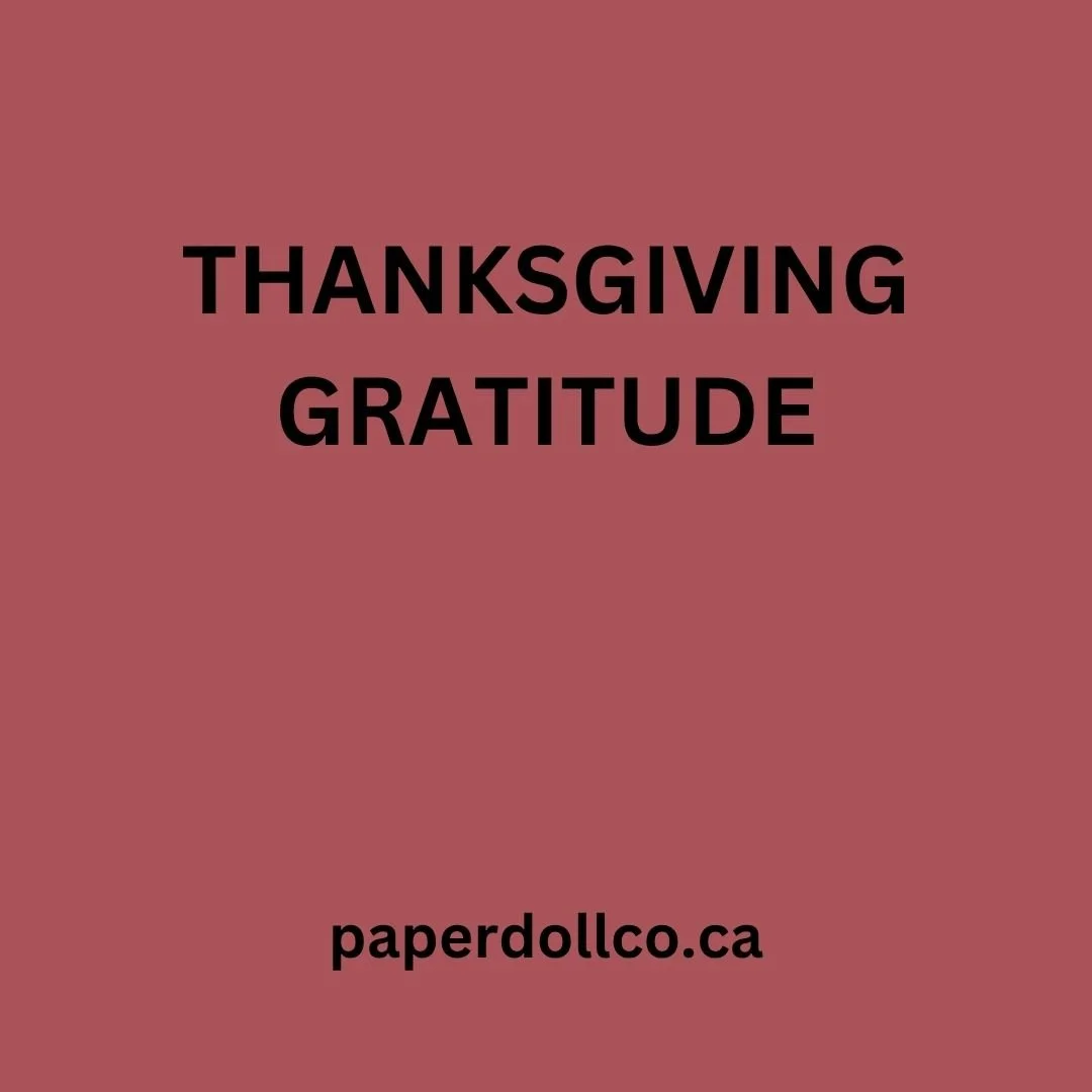 Thanksgiving Gratitude