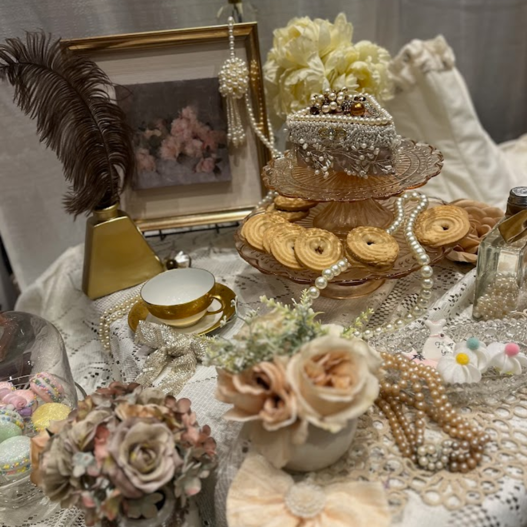 Vintage Romance Inspired Sweets Table