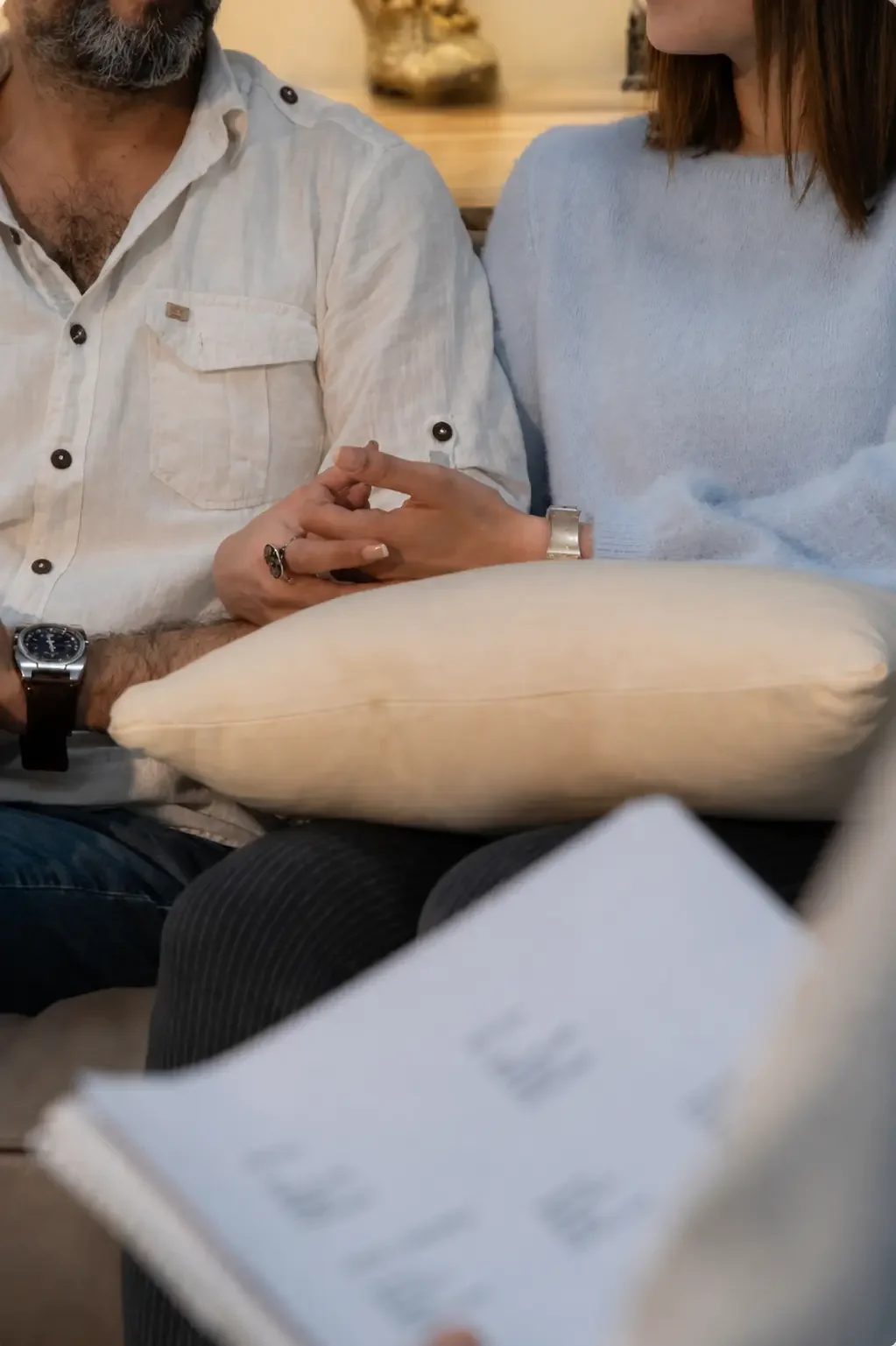 Couple attending together for relationship counselling support in Townsville