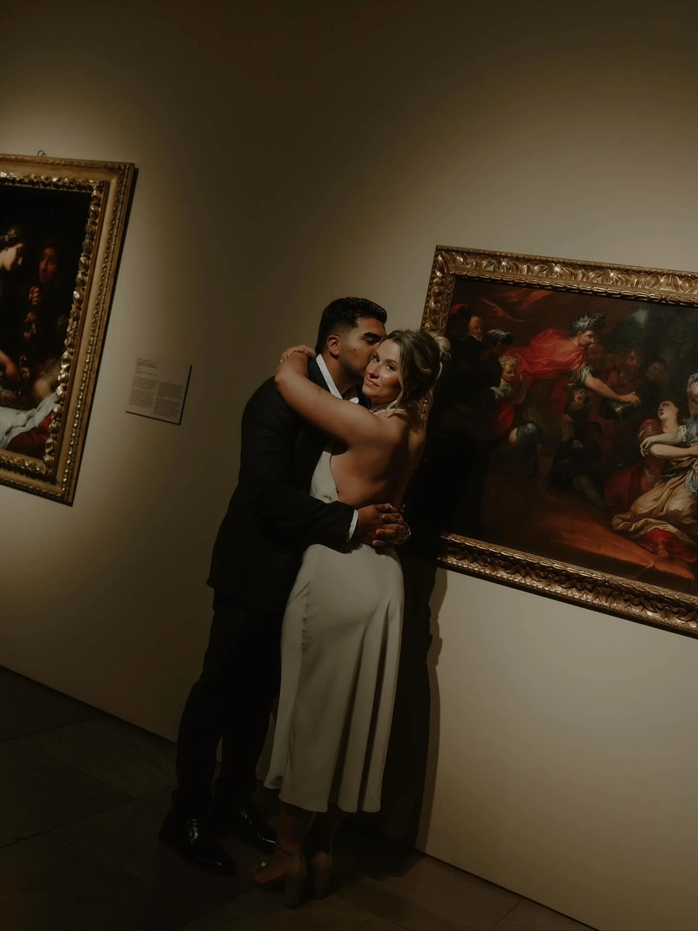 Gabby &amp; Johnny. Truly, YOU are the real art in this museum. 🤍📸

&mdash;&mdash;&mdash;&mdash;&mdash;&mdash;
#AZWeddingPhotography
#ArizonaWeddingPhotos
#ArizonaWeddingPhoto
#WeddingPhotographerAZ
#AZWeddingInspiration
#ArizonaWeddingStyle
#Arizo
