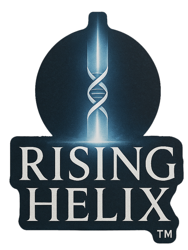 Identity design: RISING HELIX