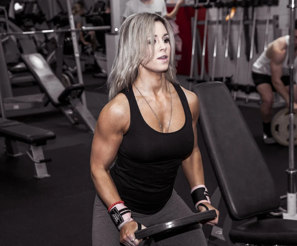 A strength-training portrait