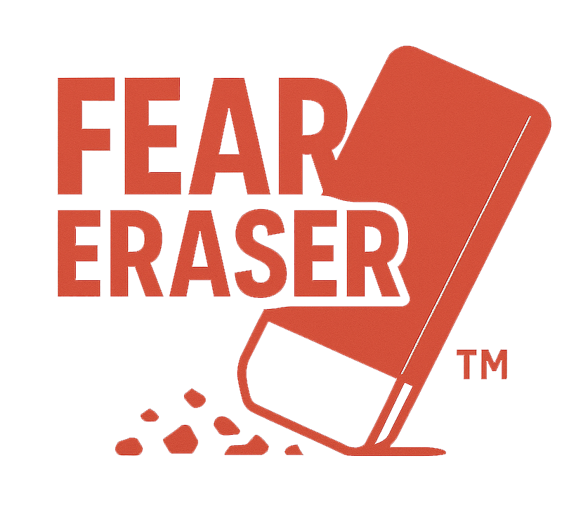 Identity design: FEAR ERASER
