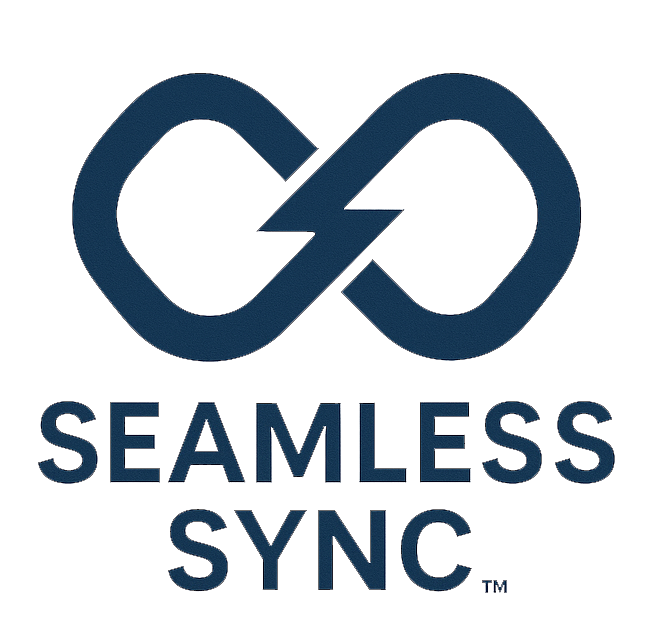 Identity design: SEAMLESS SYNC